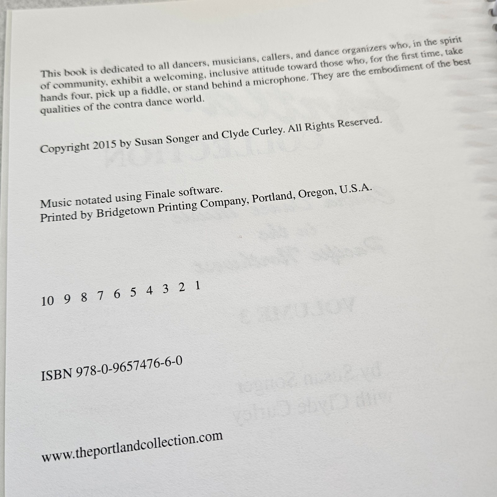 The Portland Collection: Contra Dance Music in the Pacific Northwest Lot Of 3