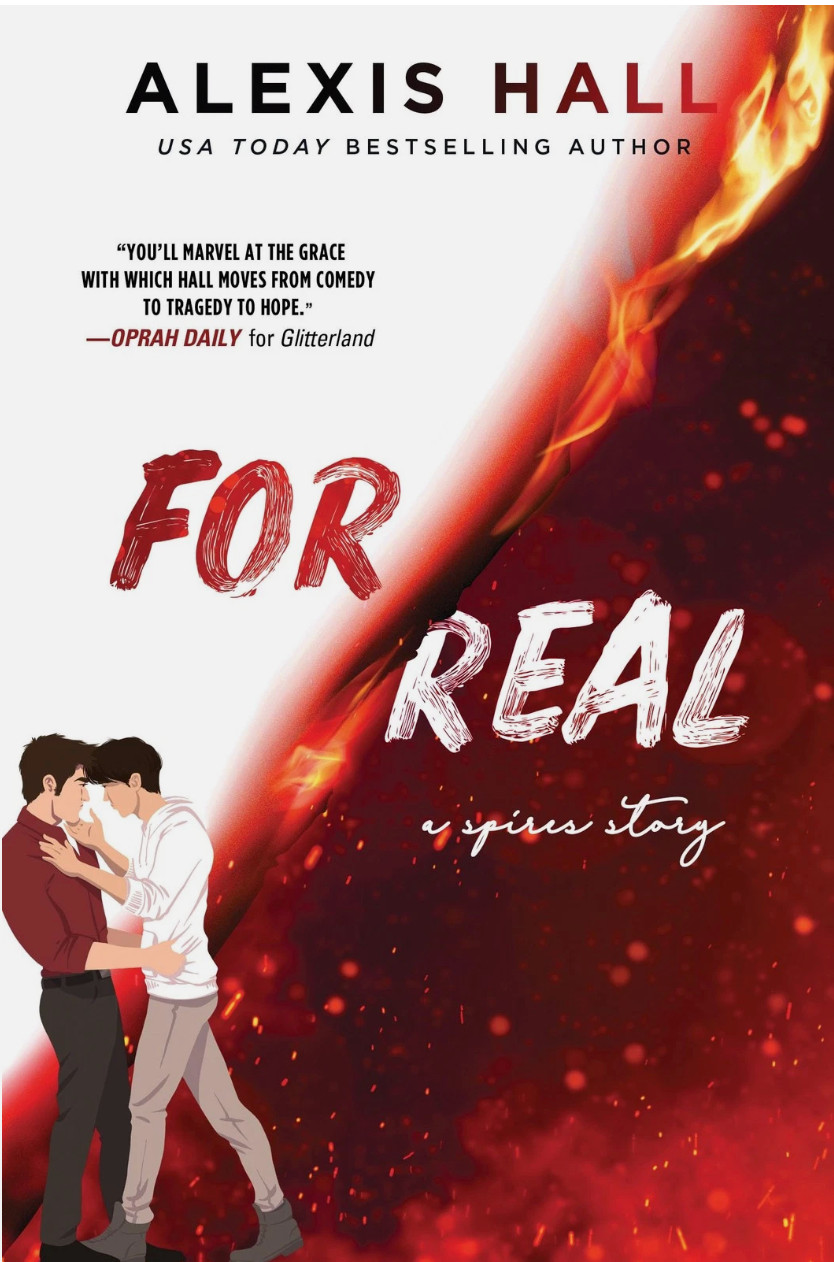 For Real (Spires, 3) Alexis Hall Gay BDSM Romance M4M a Spires Story paperback