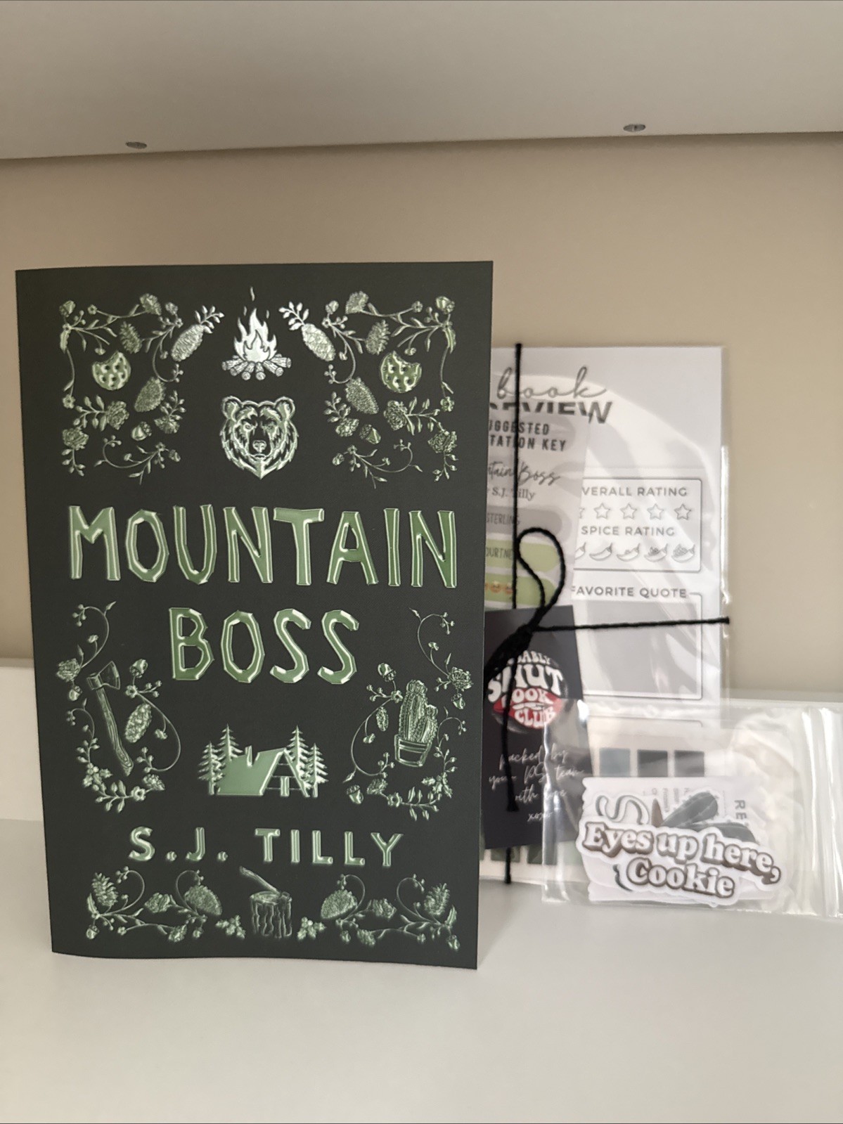 Mountain Boss by S.J. Tilly Probably Smut Book Box Special Edition Paperback