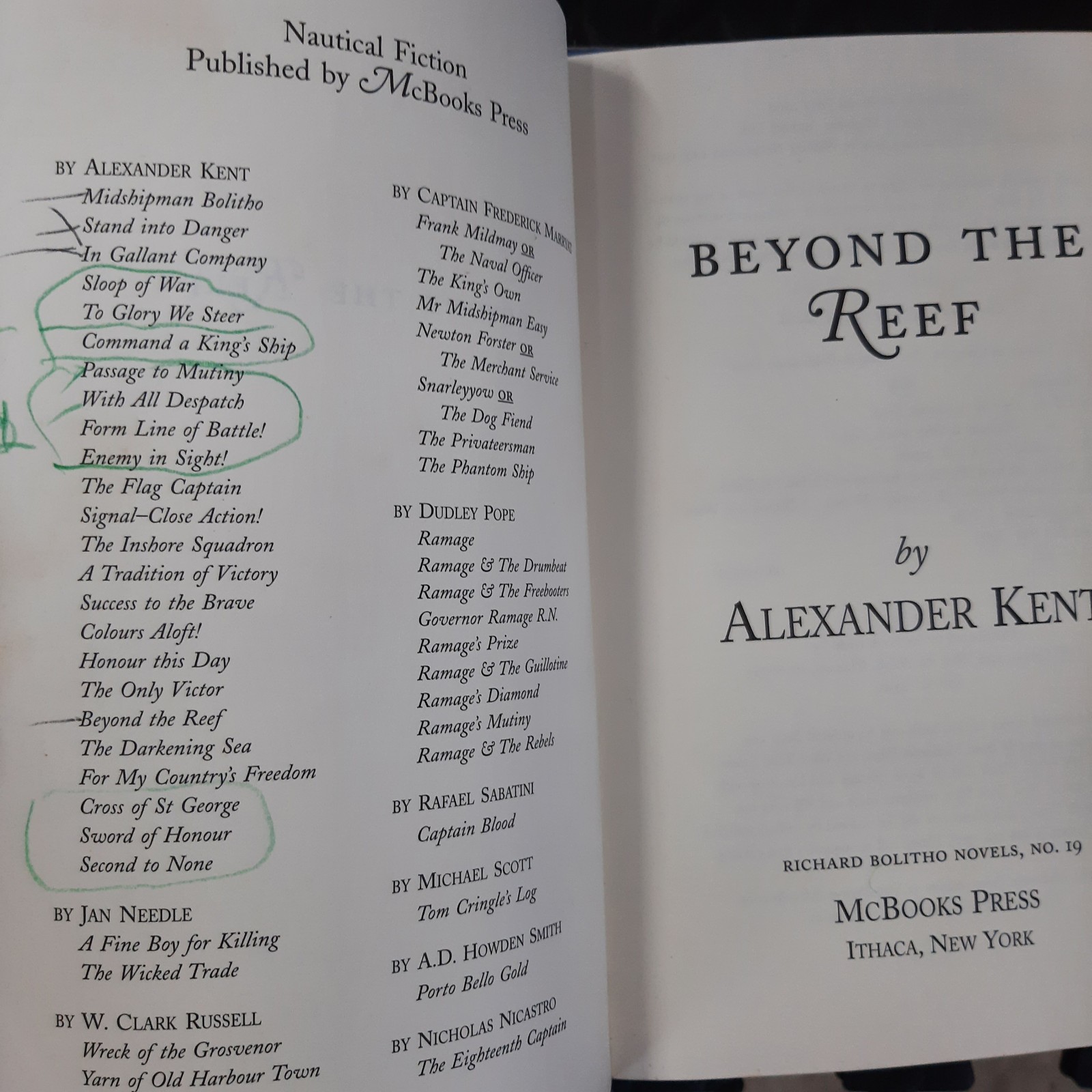 ALEXANDER KENT RICHARD BOLITHO Series Naval Nautical Trade Paperback Books