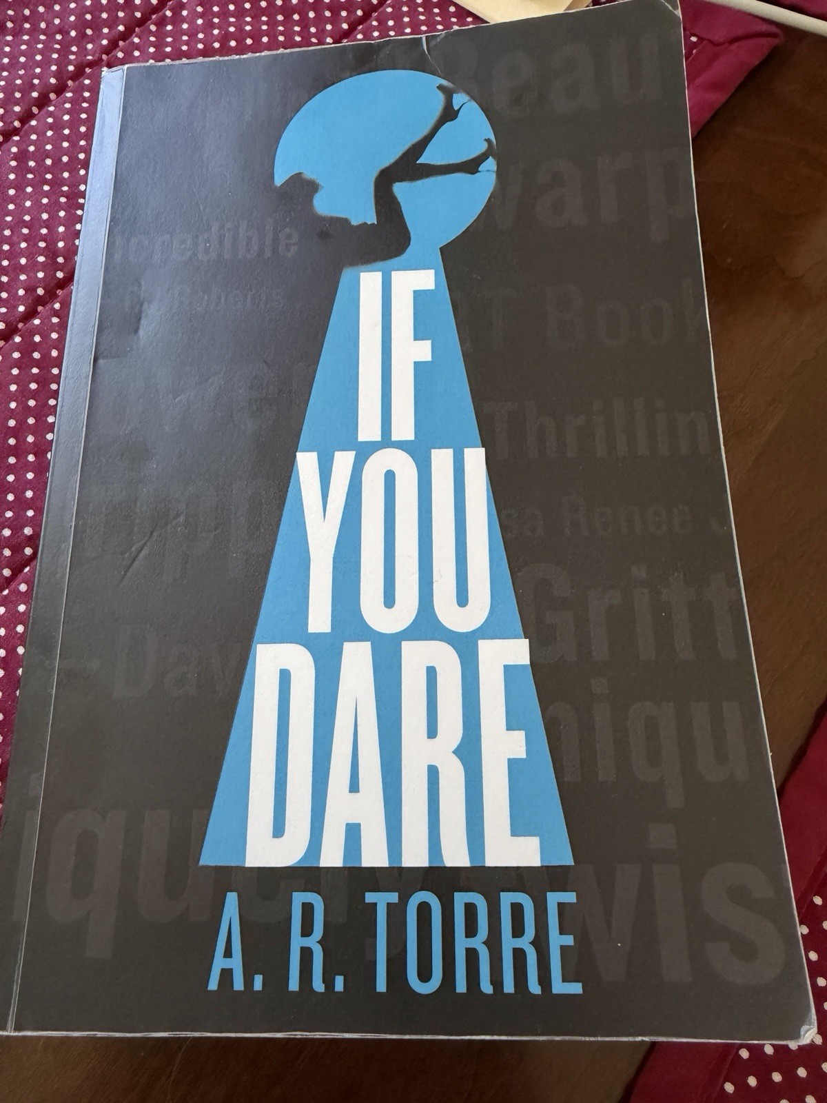If You Dare by A. R. Torre (2015, Trade Paperback)