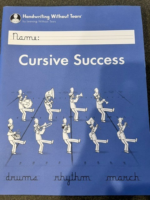 Cursive Success, Handwriting Without Tears Jan Z. Olsen (2018 Student Workbook)