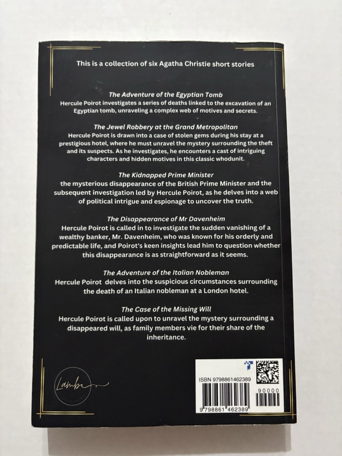 Poirot Investigates Collection II Large Print Paperback Book