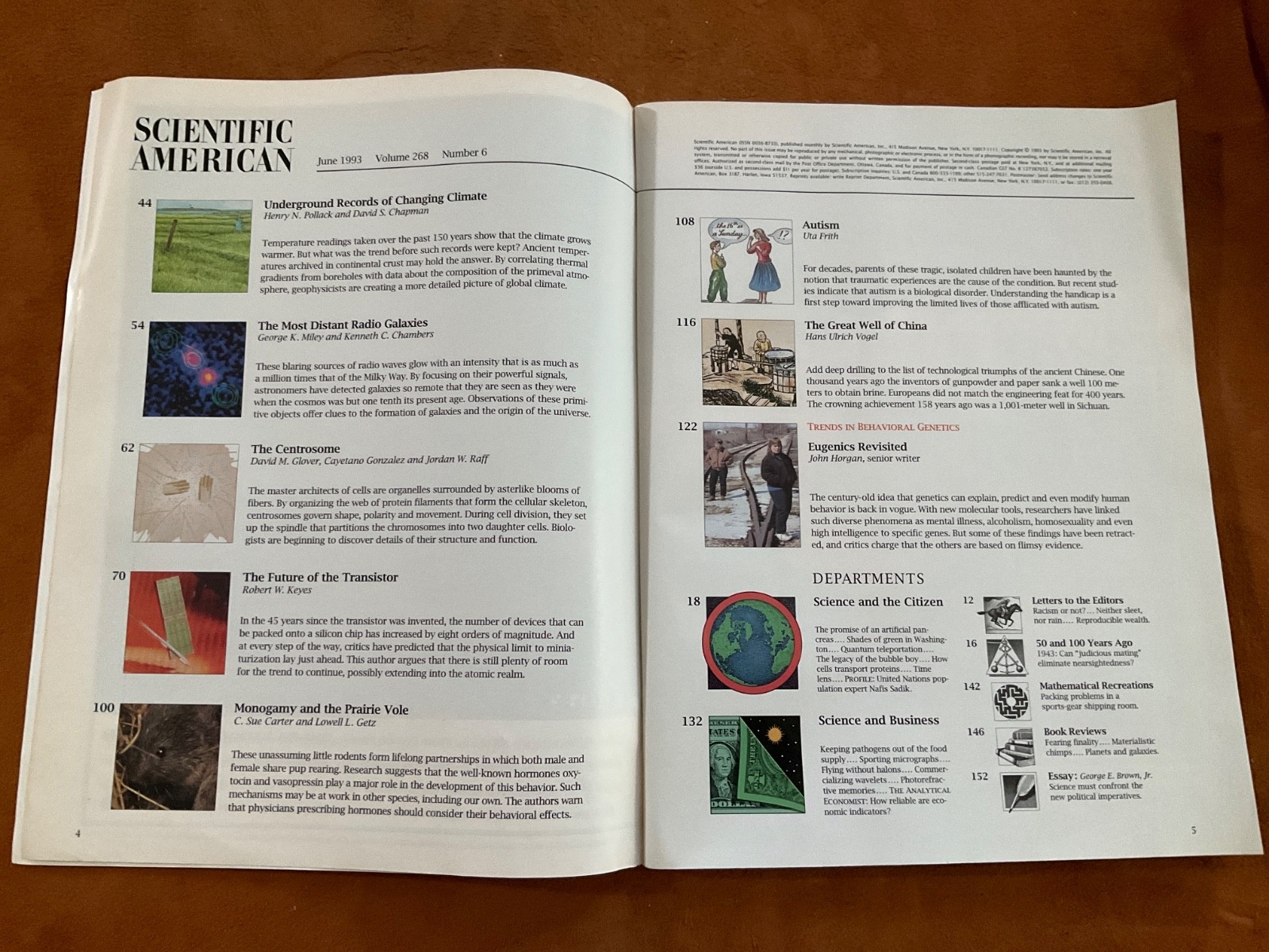 Scientific American Magazine June 1993