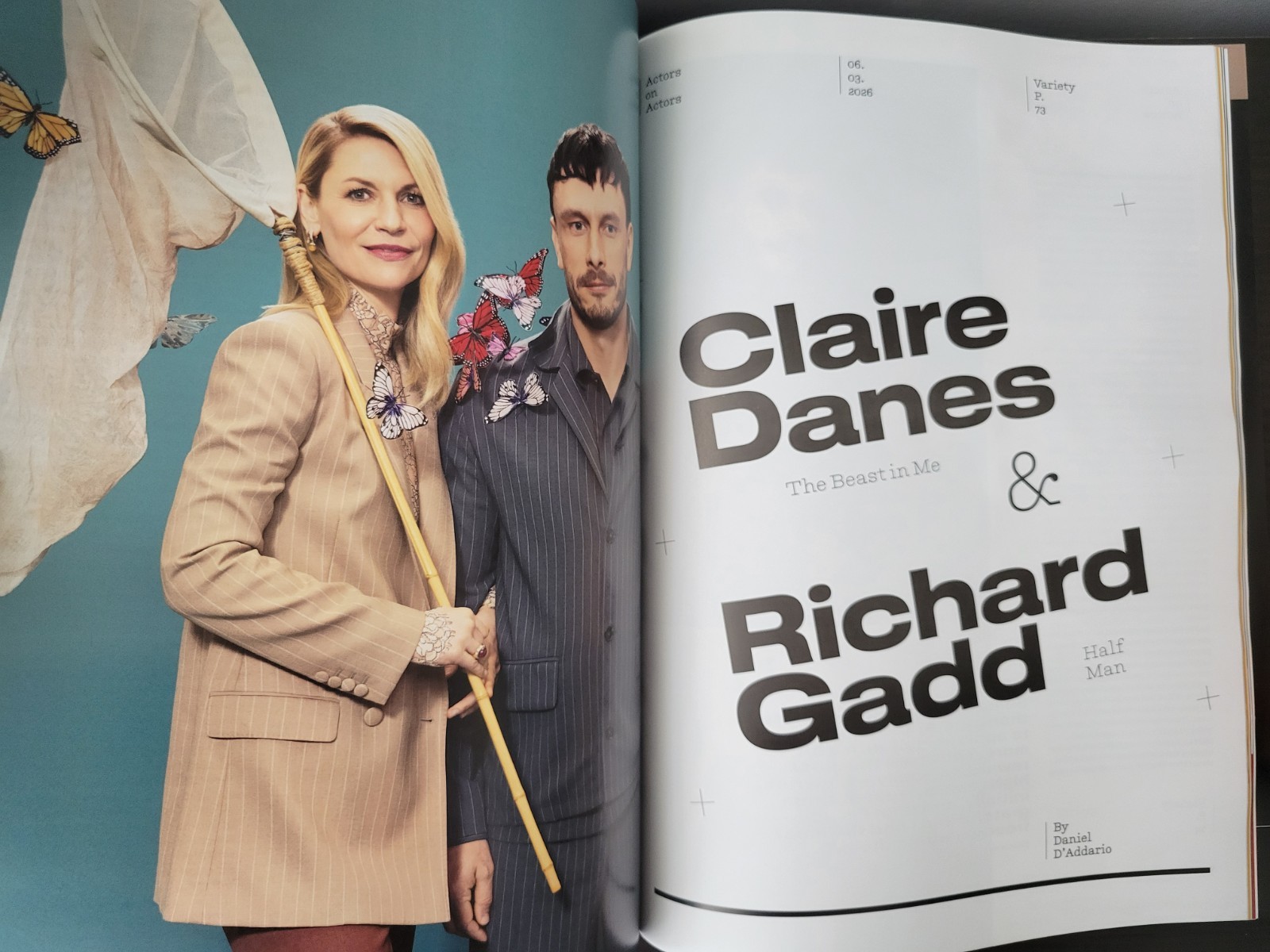 Noah Wylie & Sally Field – Variety Magazine June 3, 2026 Actors on Actors