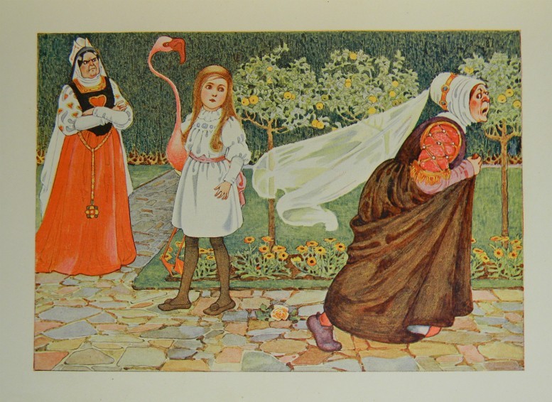 ALICE in Wonderland FIRST EDITION uk COLOR PLATES Illustrated MILLICENT SOWERBY