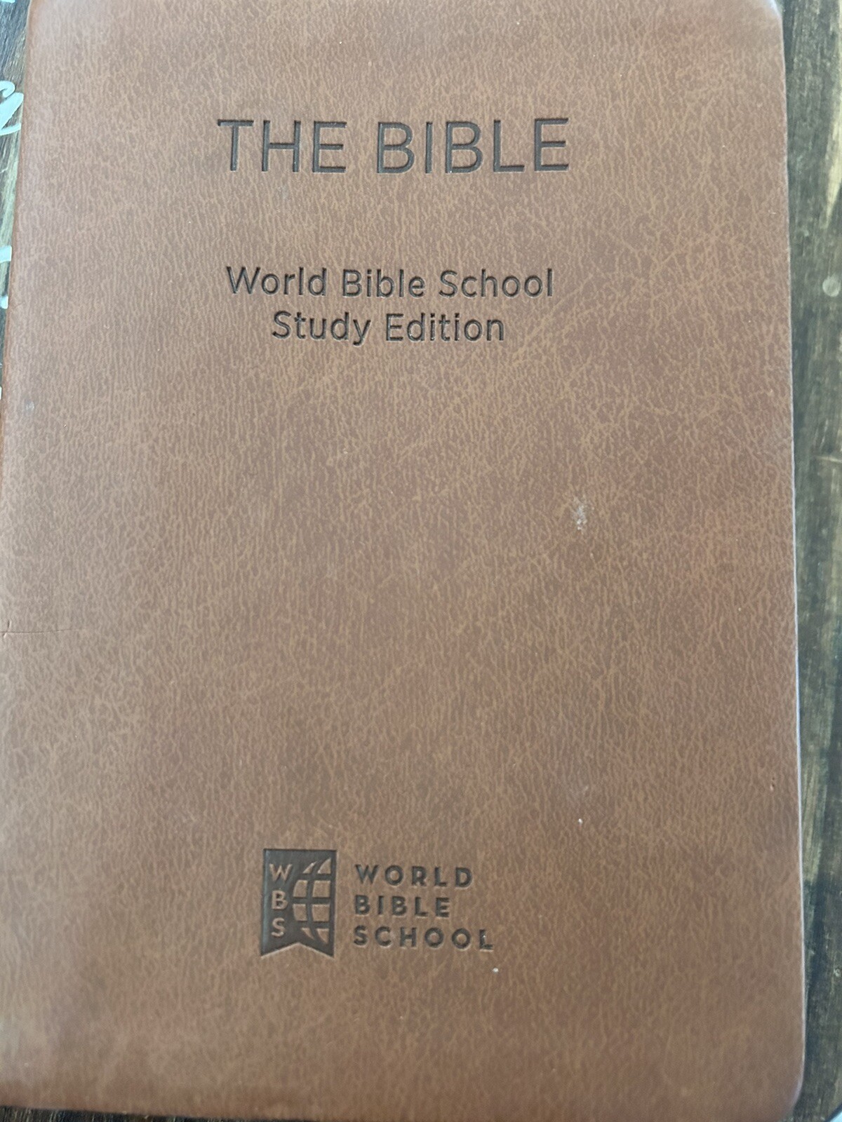 The Bible World Bible School Study Edition Imitation Leather ESV 2016- Clean