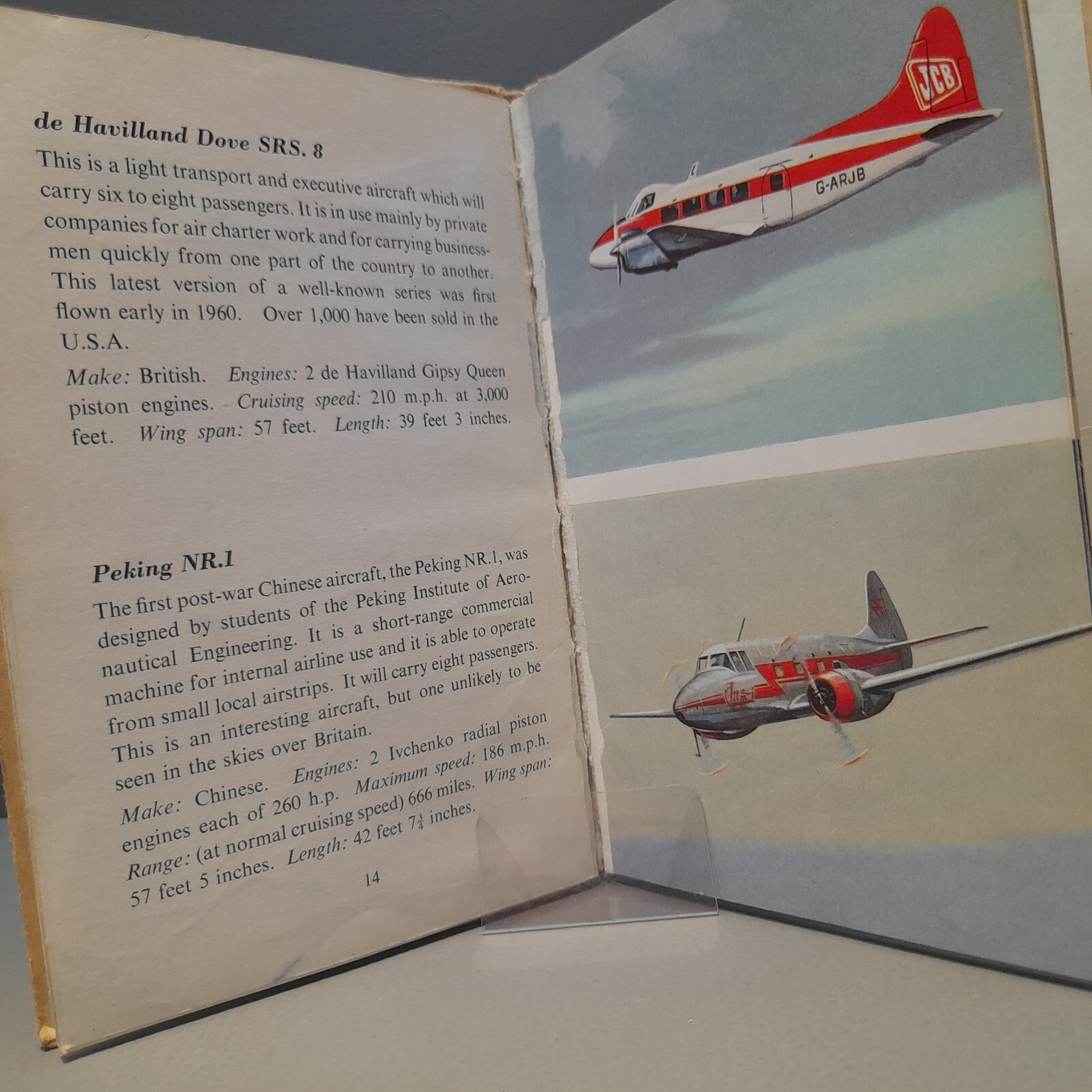 Vintage Aircraft Book Ladybird Series 584 1964 1st Edition