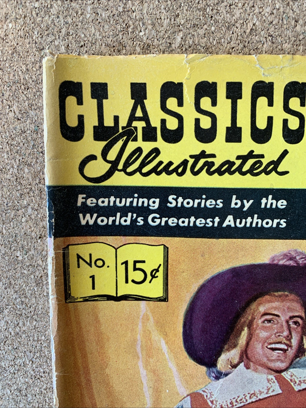 Classics Illustrated #1 The Three Musketeers FN Alexandre Dumas 1966, 48 pages