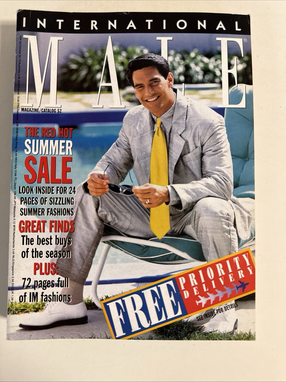 INTERNATIONAL MALE catalog 1996 lot of 13 issues- Gay Interest-Men’s Fashion
