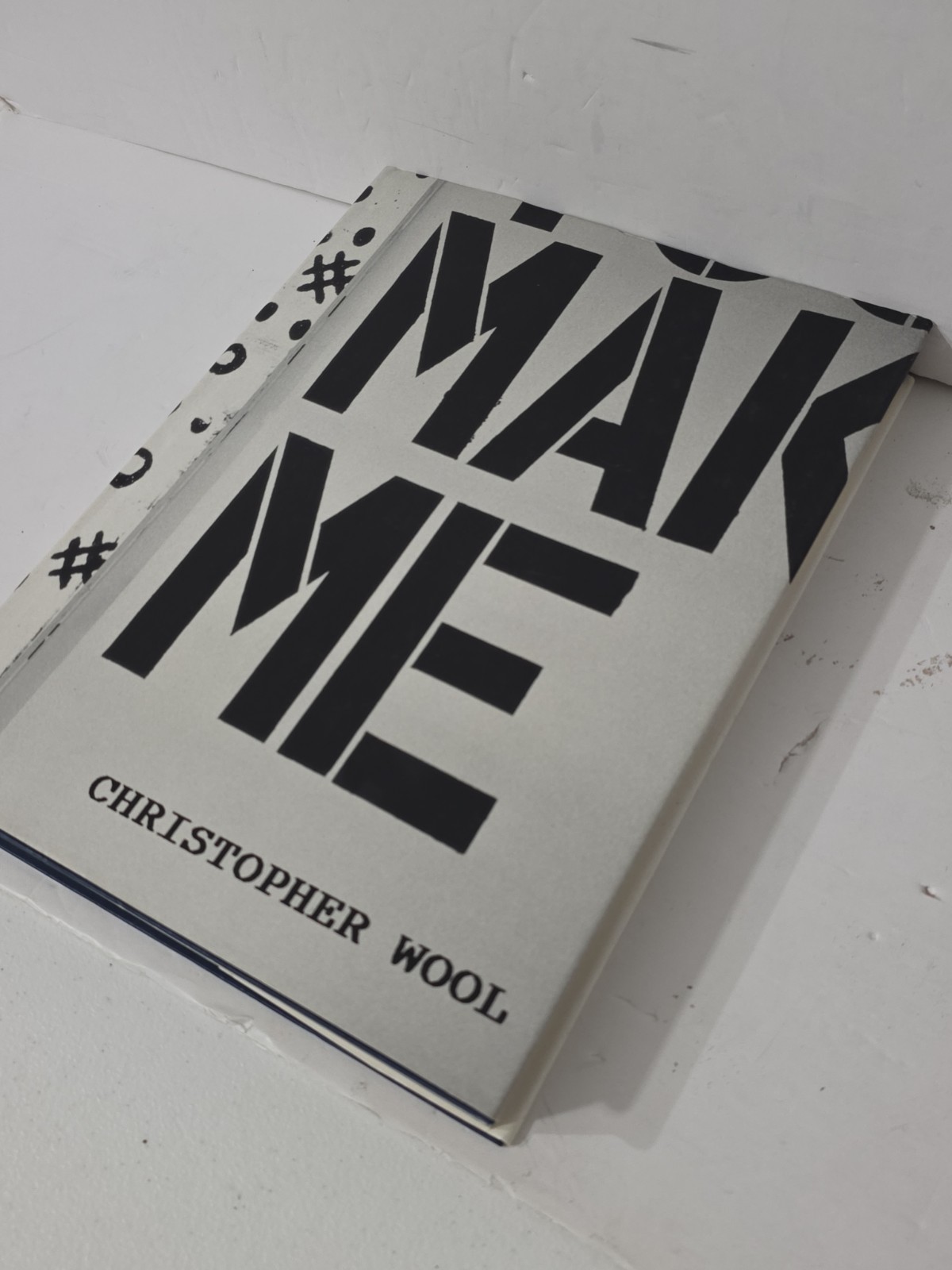Christopher Wool 1998 MOCA Exhibition Catalog Scalo Hardcover Art Book