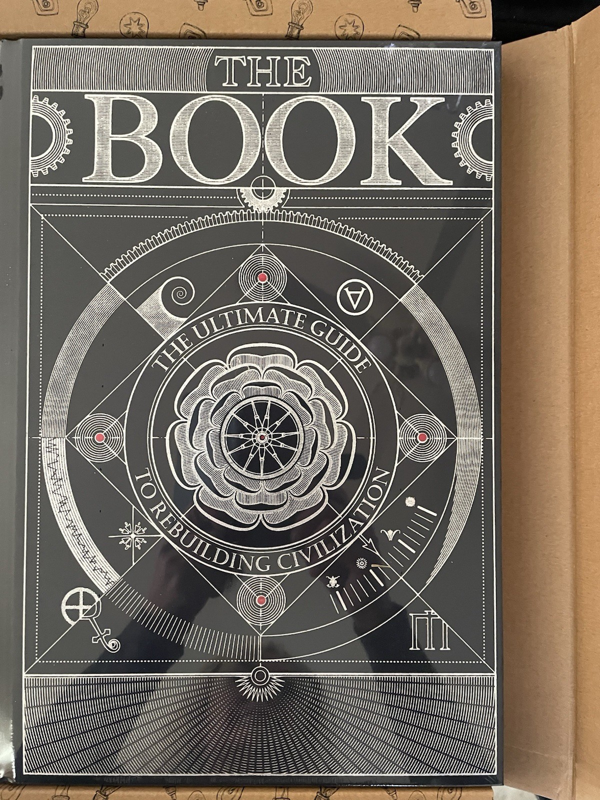 New Sealed The BOOK: The Ultimate Guide to Rebuilding a Civilization Hardcover