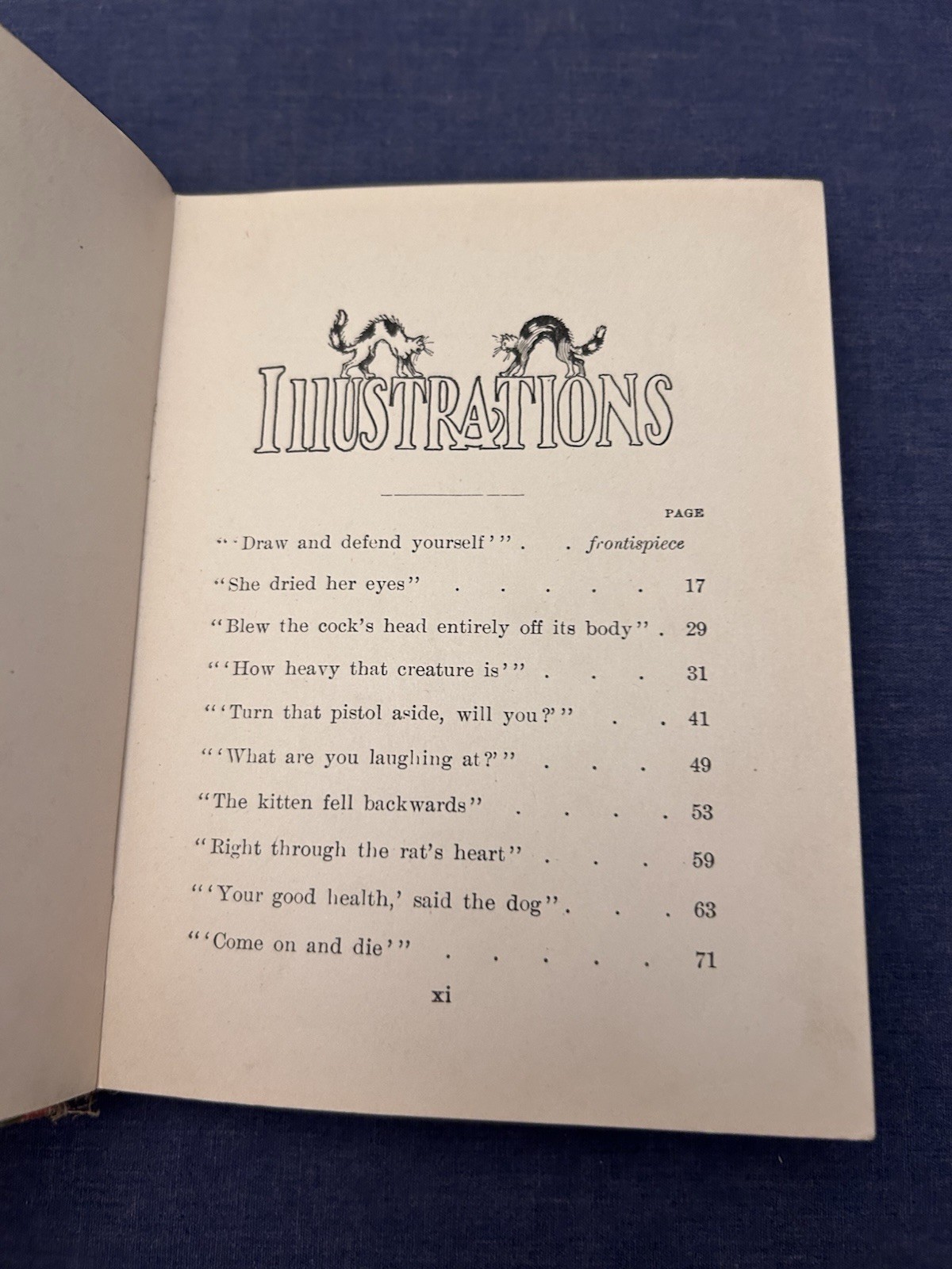 Antique 1920s The Robber Kitten by John Rea Neill Altemus Wee Book 5.5 x 4.5