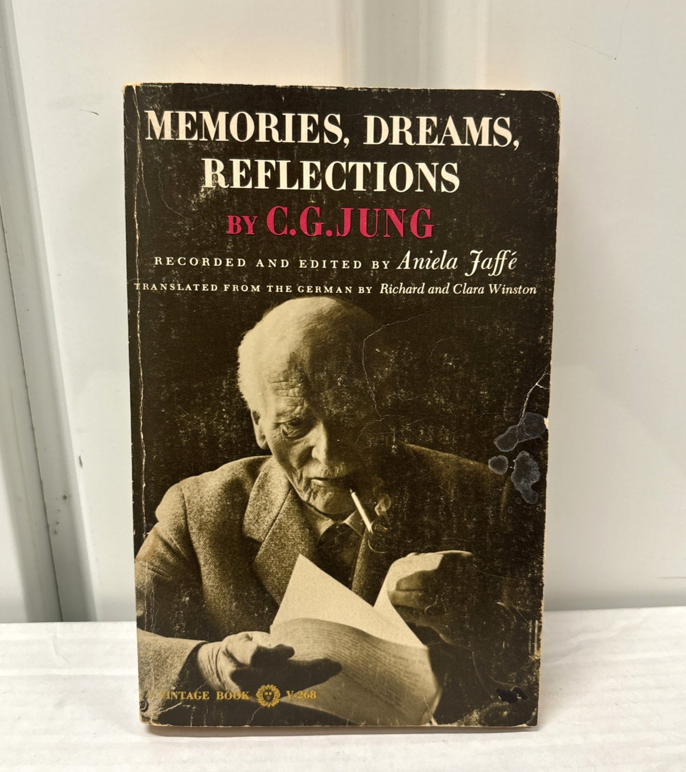 MEMORIES, DREAMS, REFLECTIONS- C. G. JUNG 1965 VINTAGE BOOKS EDITION 394-70268-9