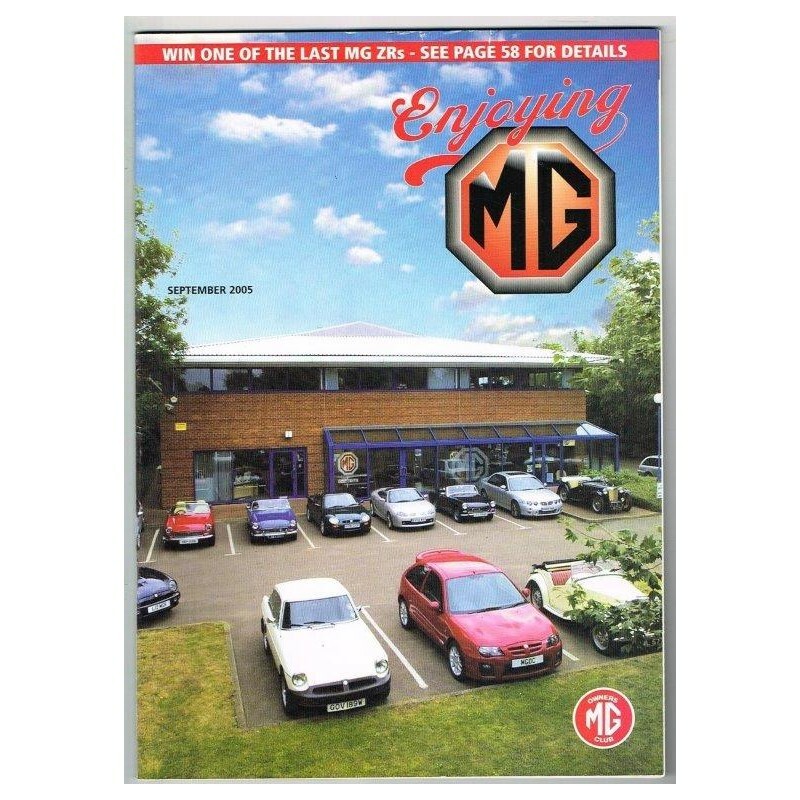 Enjoying MG Magazine September 2005 mbox3636/i MG Owners Club