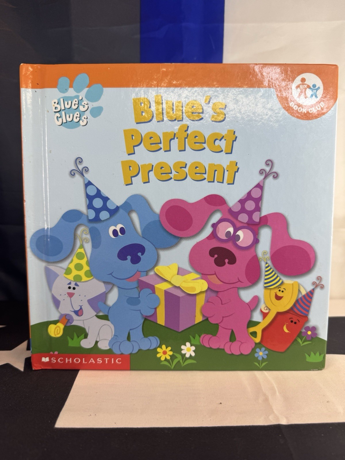 Blue’s Clues: Blue’s Perfect Present Scholastic Hardcover Children’s Book