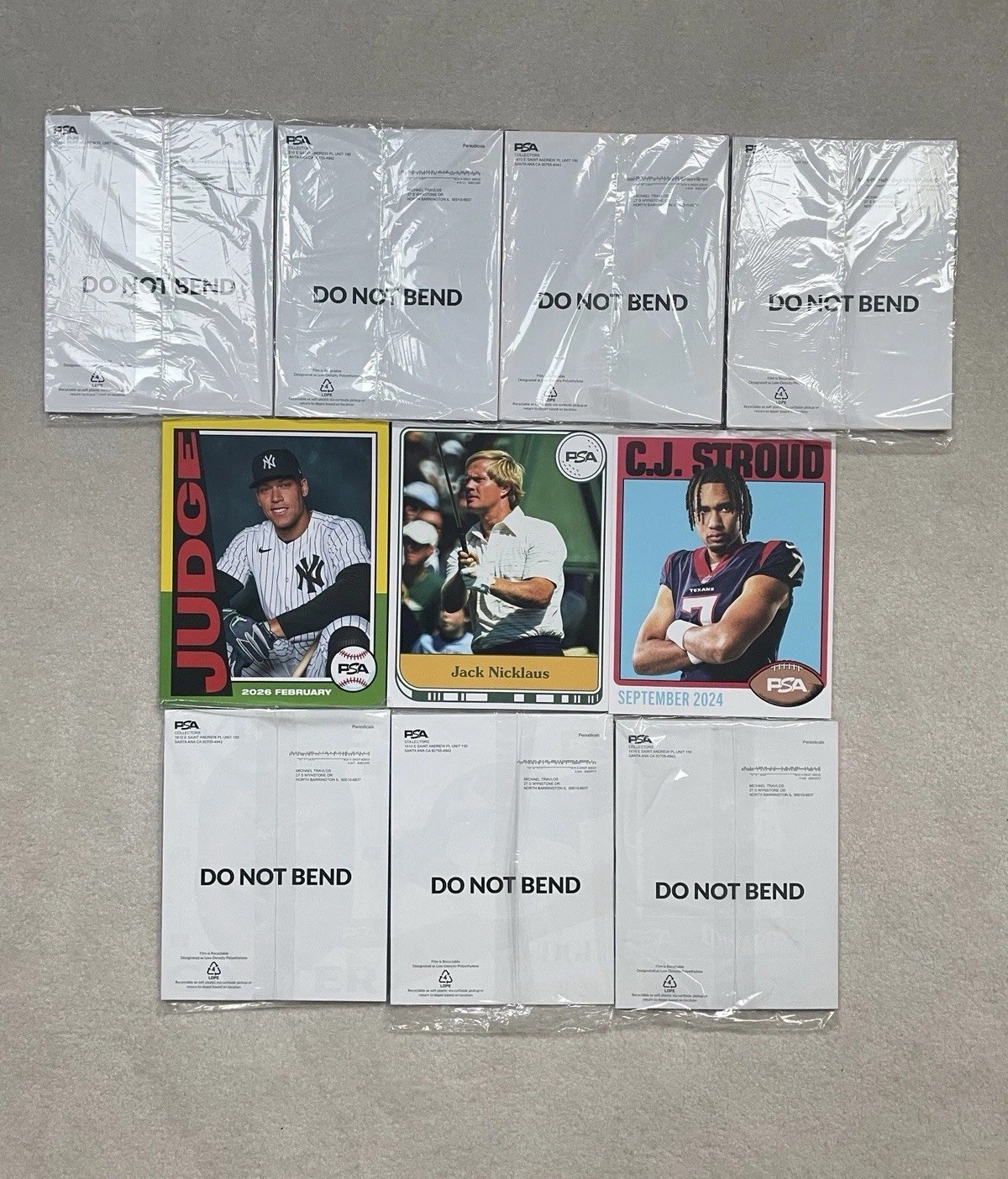 PSA Monthly Magazine 2025-2026 Sealed Copies (x10) BRAND NEW PSA Magazines