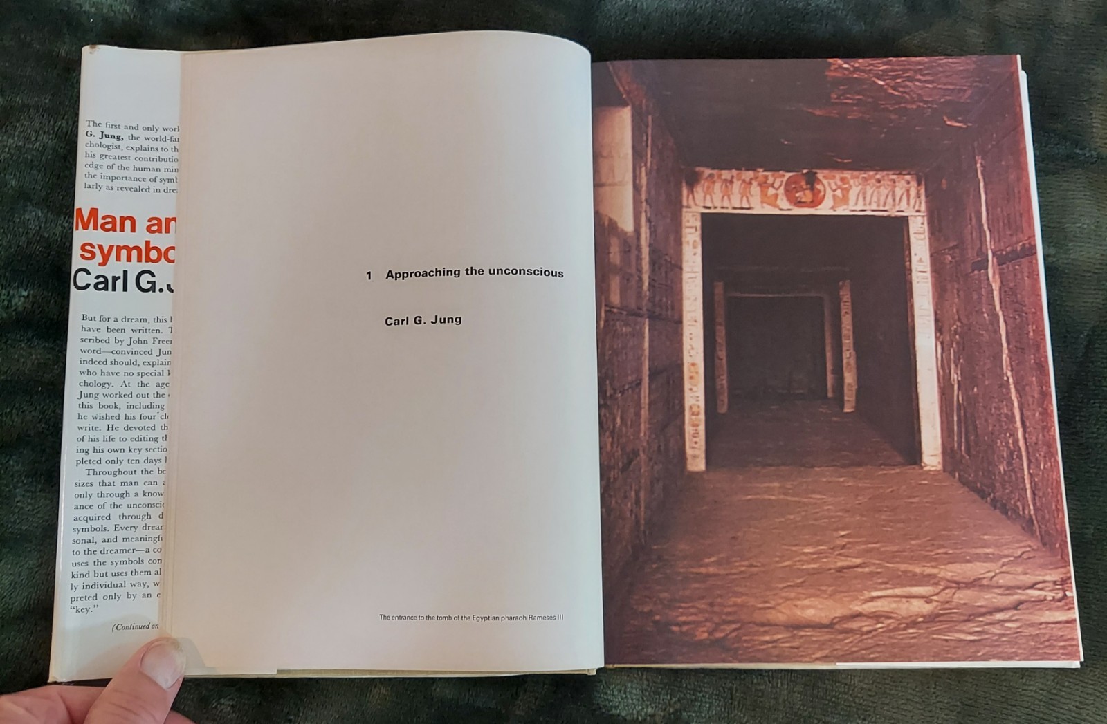 Man and His Symbols by Carl G. Jung Hardcover, Dust Jacket 1964 Classic