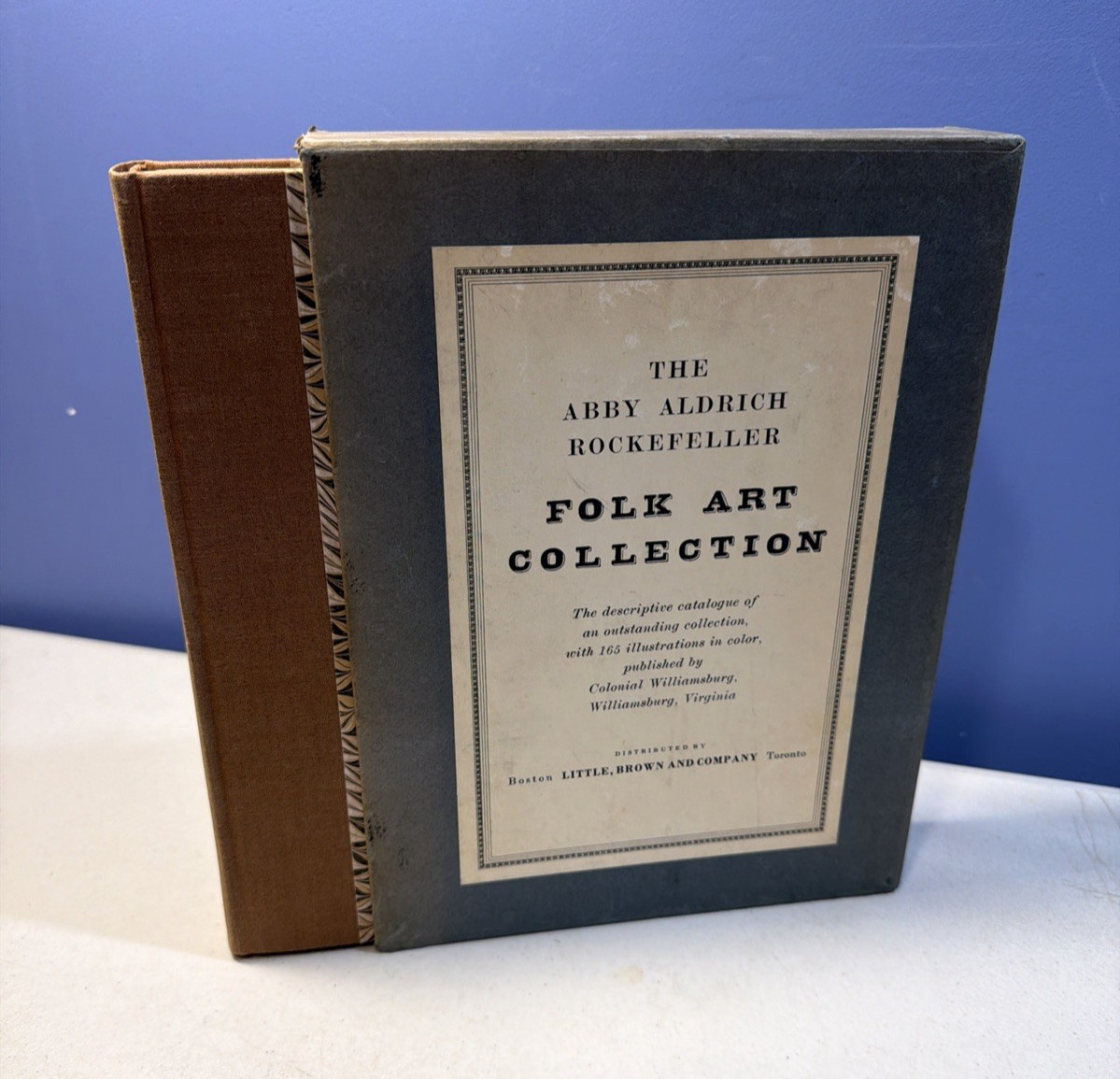 1957 1st Edition The Abby Aldrich Rockefeller FOLK ART COLLECTION Book – VGC