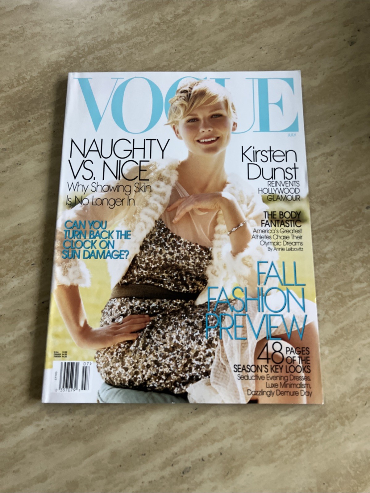 Vogue Magazine February 2004 fashion magazine Natalie Portman cover