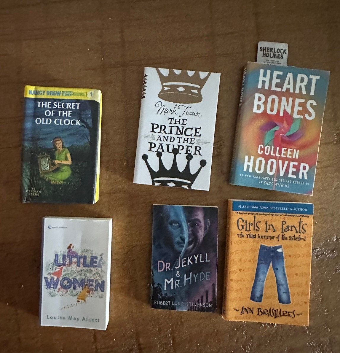 6 Mini Brands Miniature Collectible Books