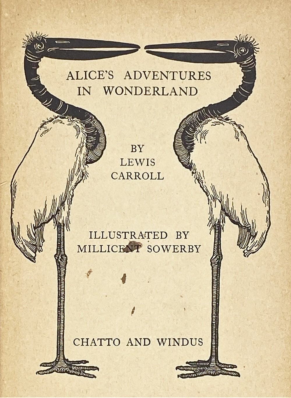 ALICE in Wonderland FIRST EDITION uk COLOR PLATES Illustrated MILLICENT SOWERBY