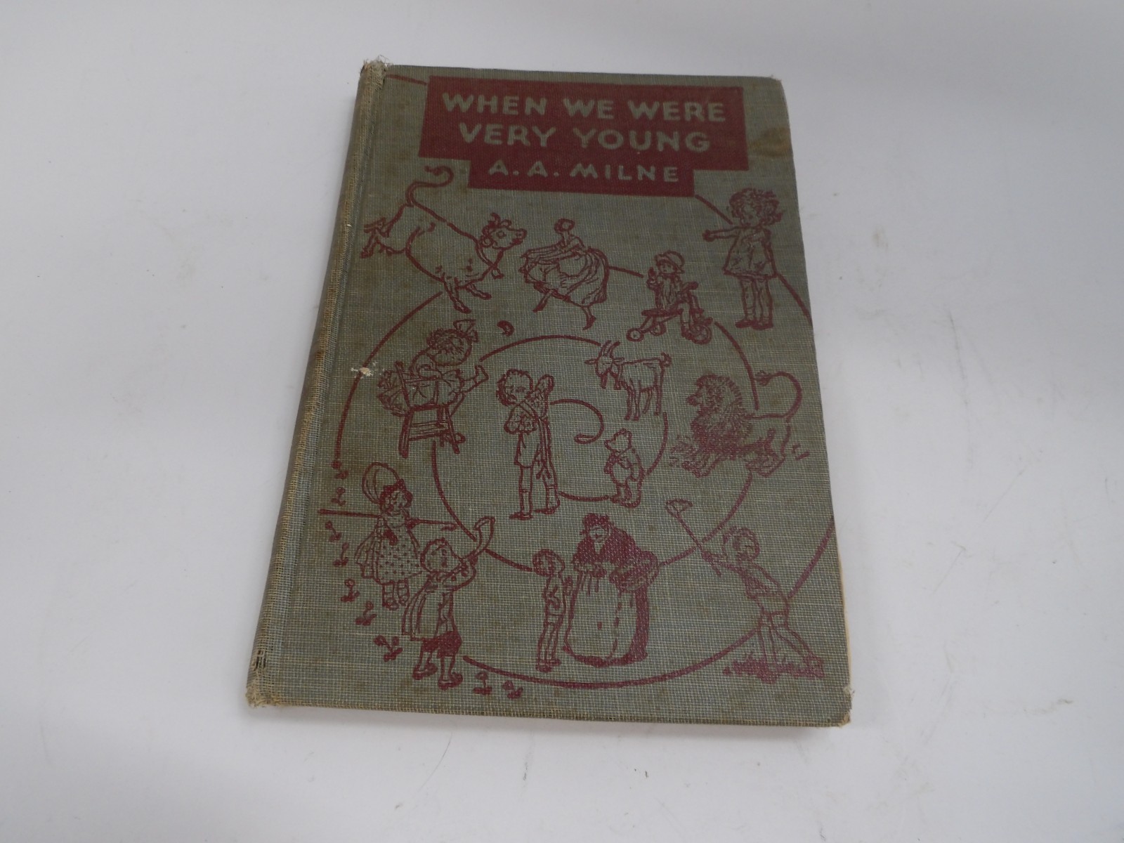 «When We Were Very Young» by A.A. Milne 1945 235th Edition Hardcover Vintage
