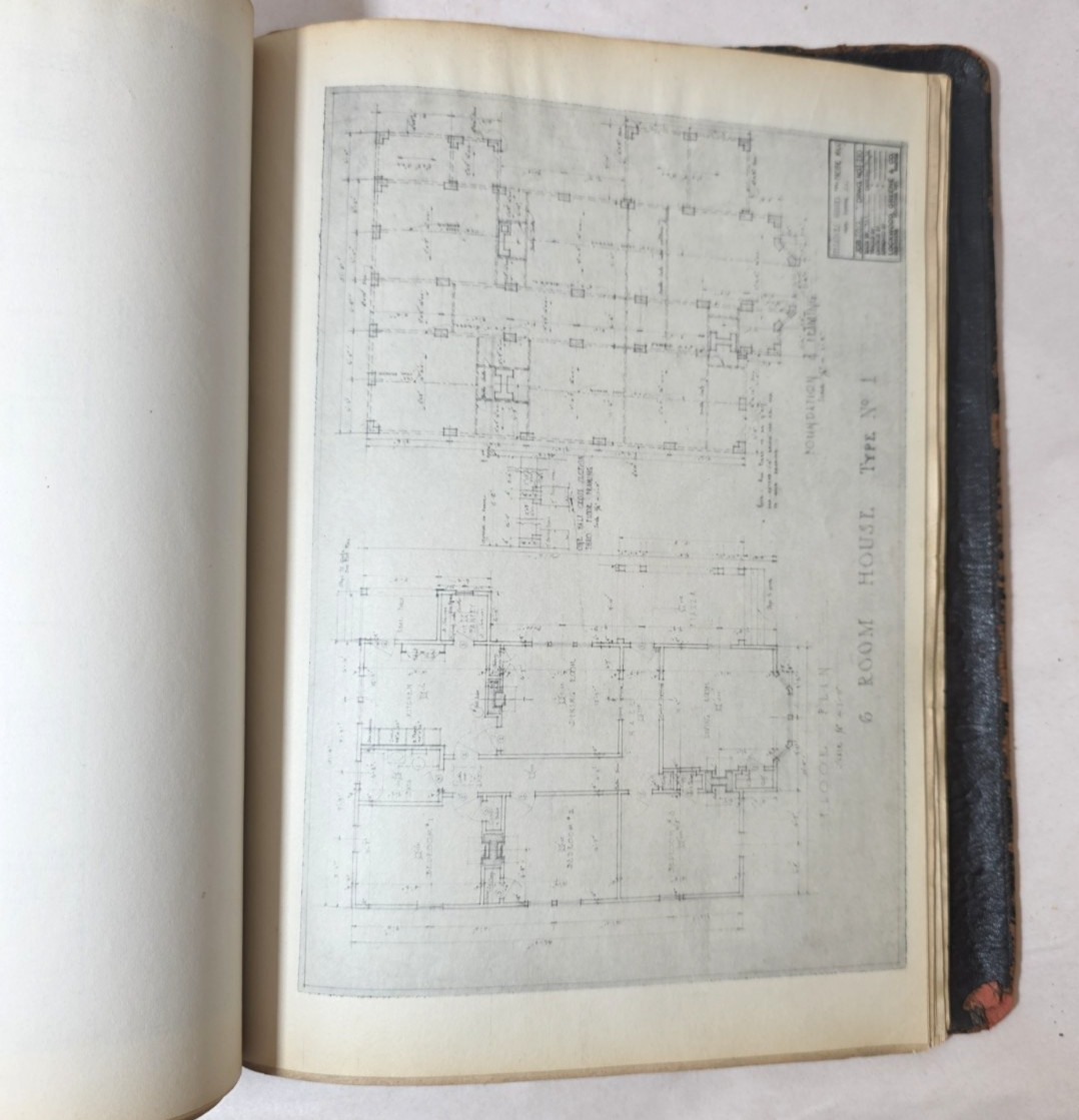 C. 1920s-1930s Lockwood Greene Co Engineers Architecture Drawing Portfolio