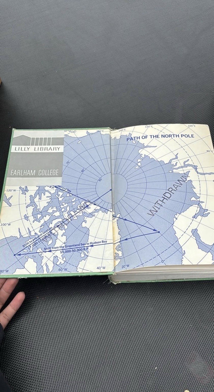 Charles H. Hapgood Hardcover Polar Exploration Illustrated Ex-Library Chilton