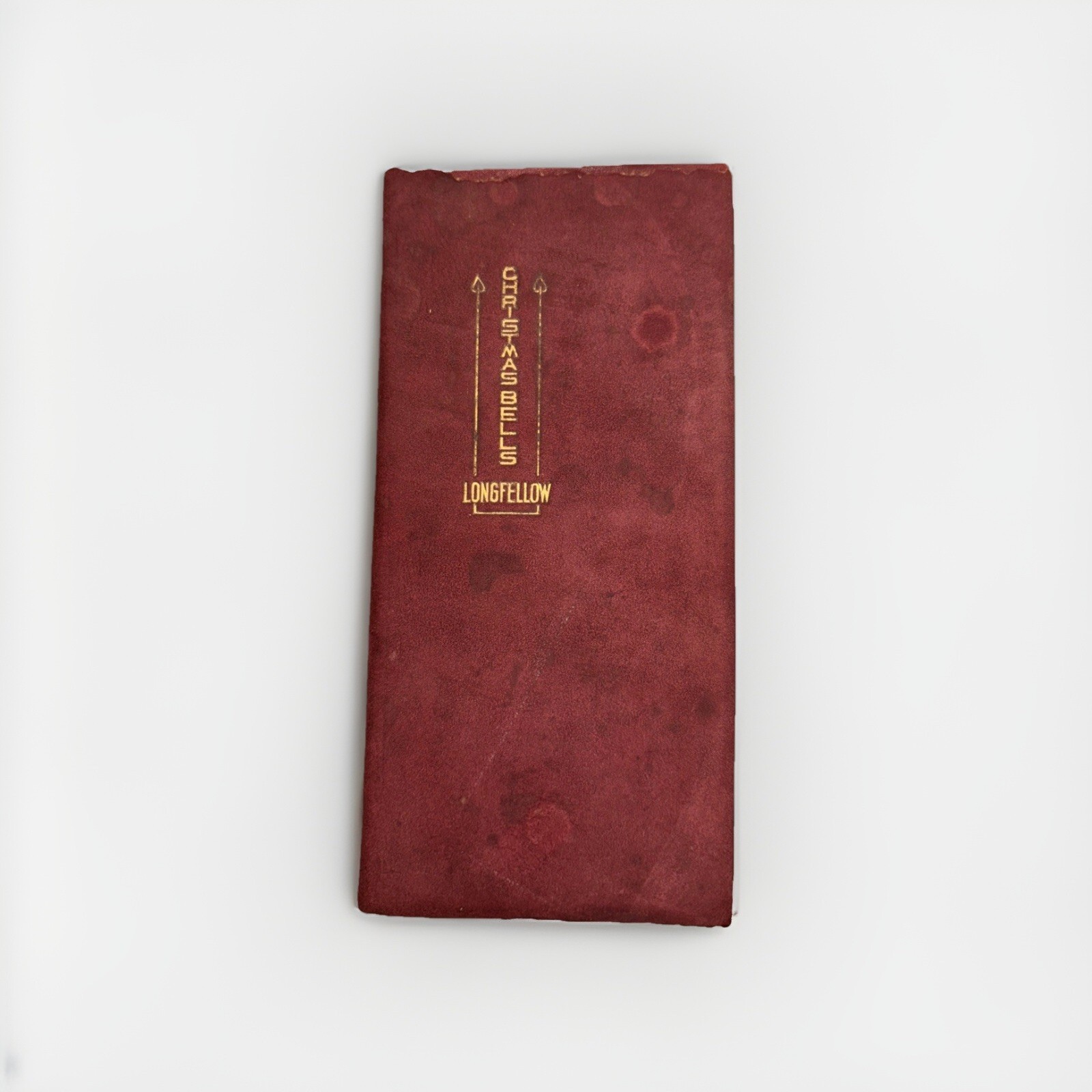Velour Bound Mini Book – One Poem – Henry Longfellow – Christmas Bells