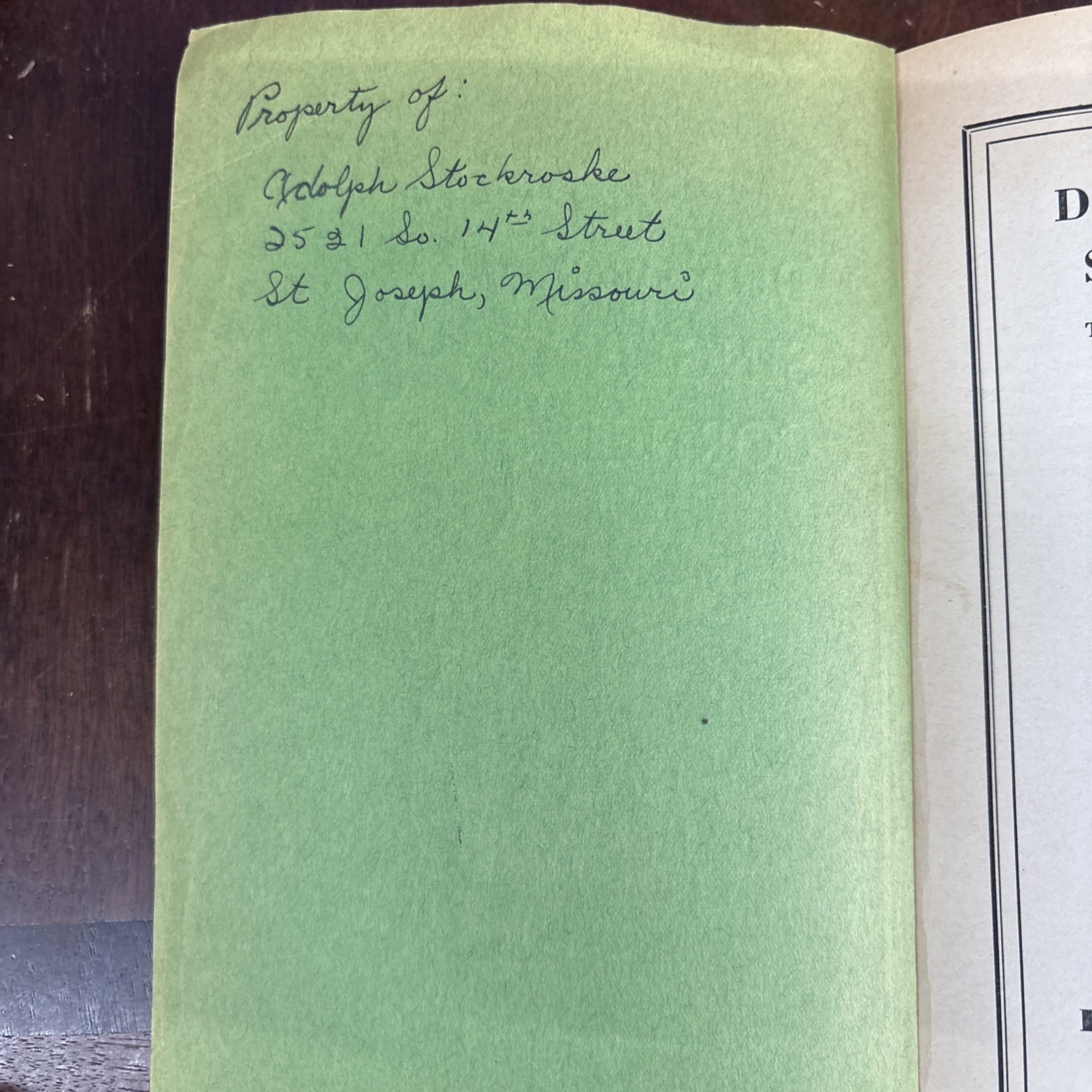 Duffy’s Single Corner The Game of Checkers Draughts 1934 PB Book F.R. Wendemuth