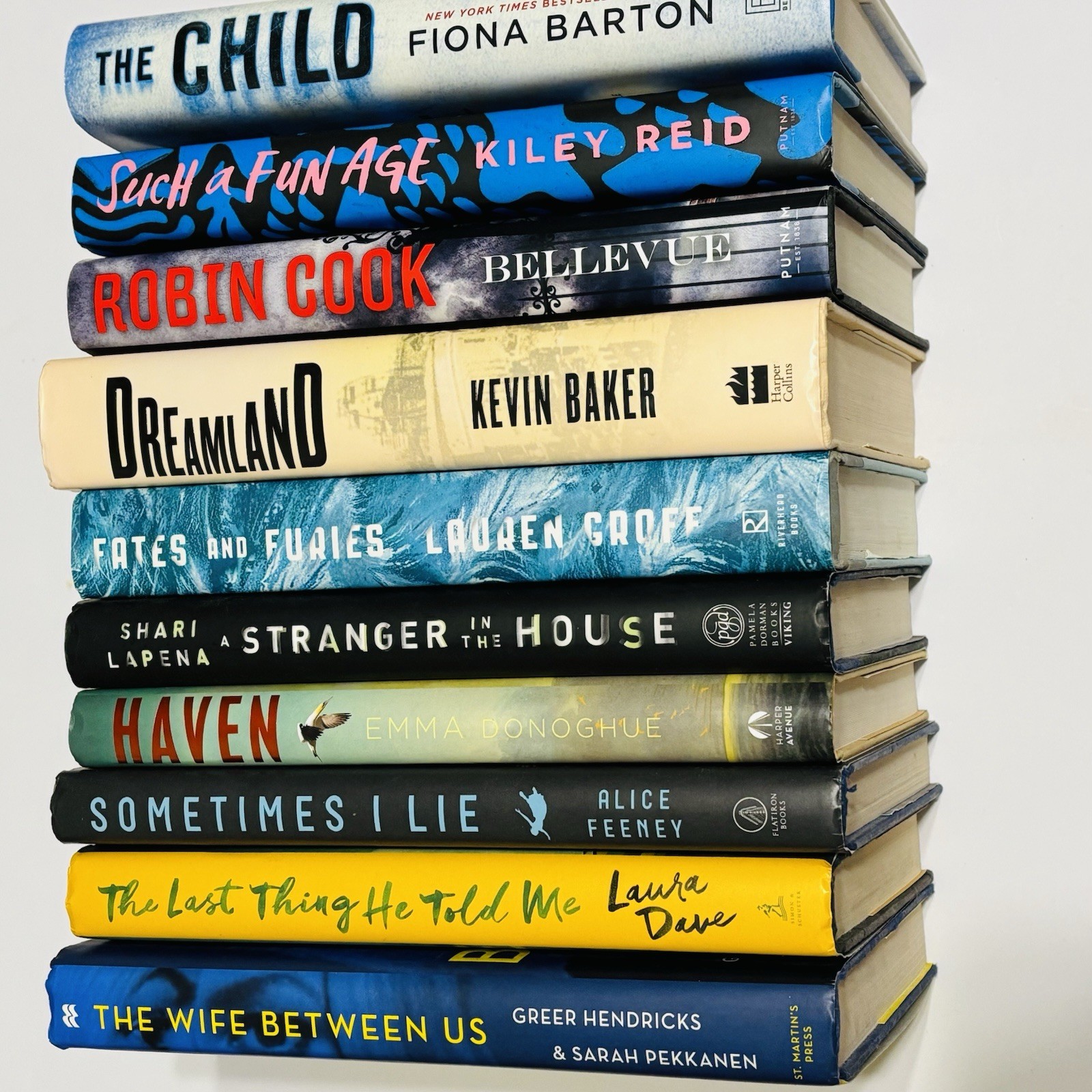 Popular Fiction Hardcover Choose Your Title Thriller Mystery Romance Bundle Lot