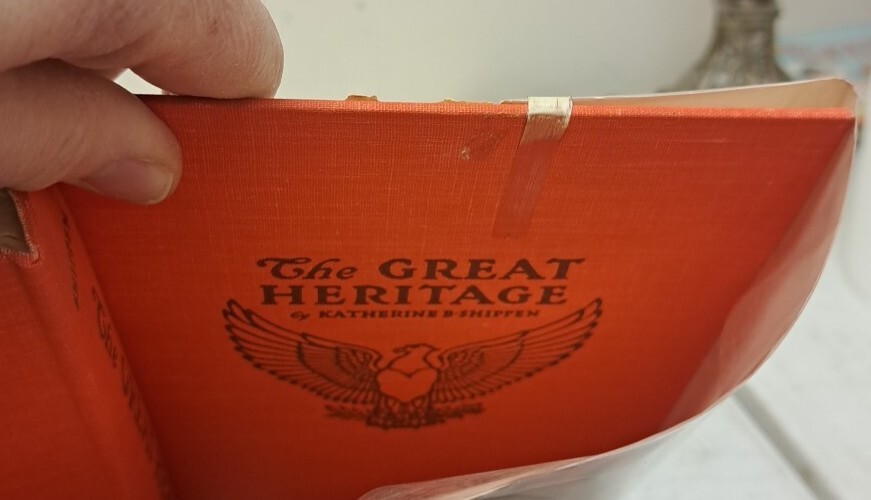 VINTAGE 1947 Edition-1964 Print-The Great Heritage Katherine Shippen. A26