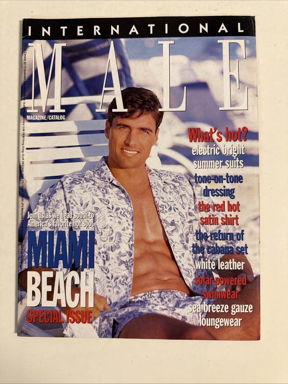 INTERNATIONAL MALE catalog 1996 lot of 13 issues- Gay Interest-Men’s Fashion