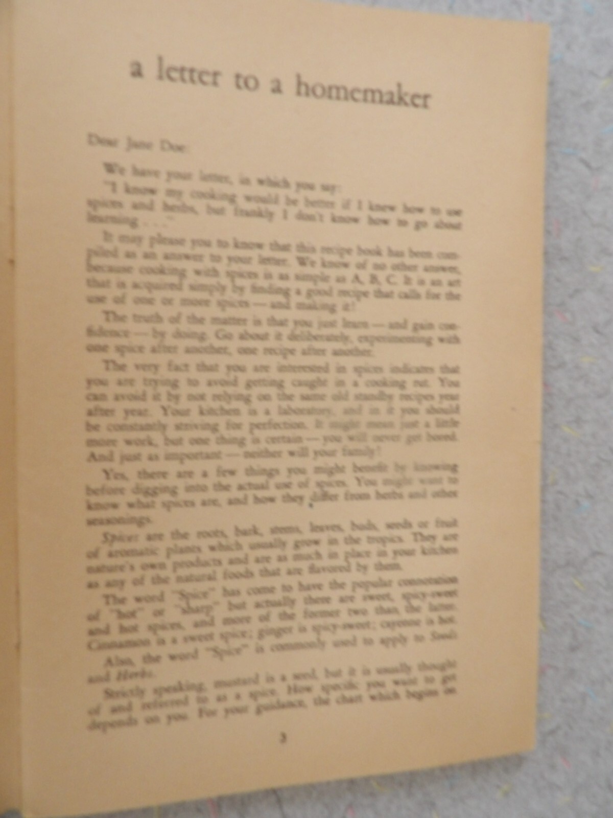 1950 The ABC of Spice Cookery McCORMICK & COMPANY BOOKLET 47 PAGES PB