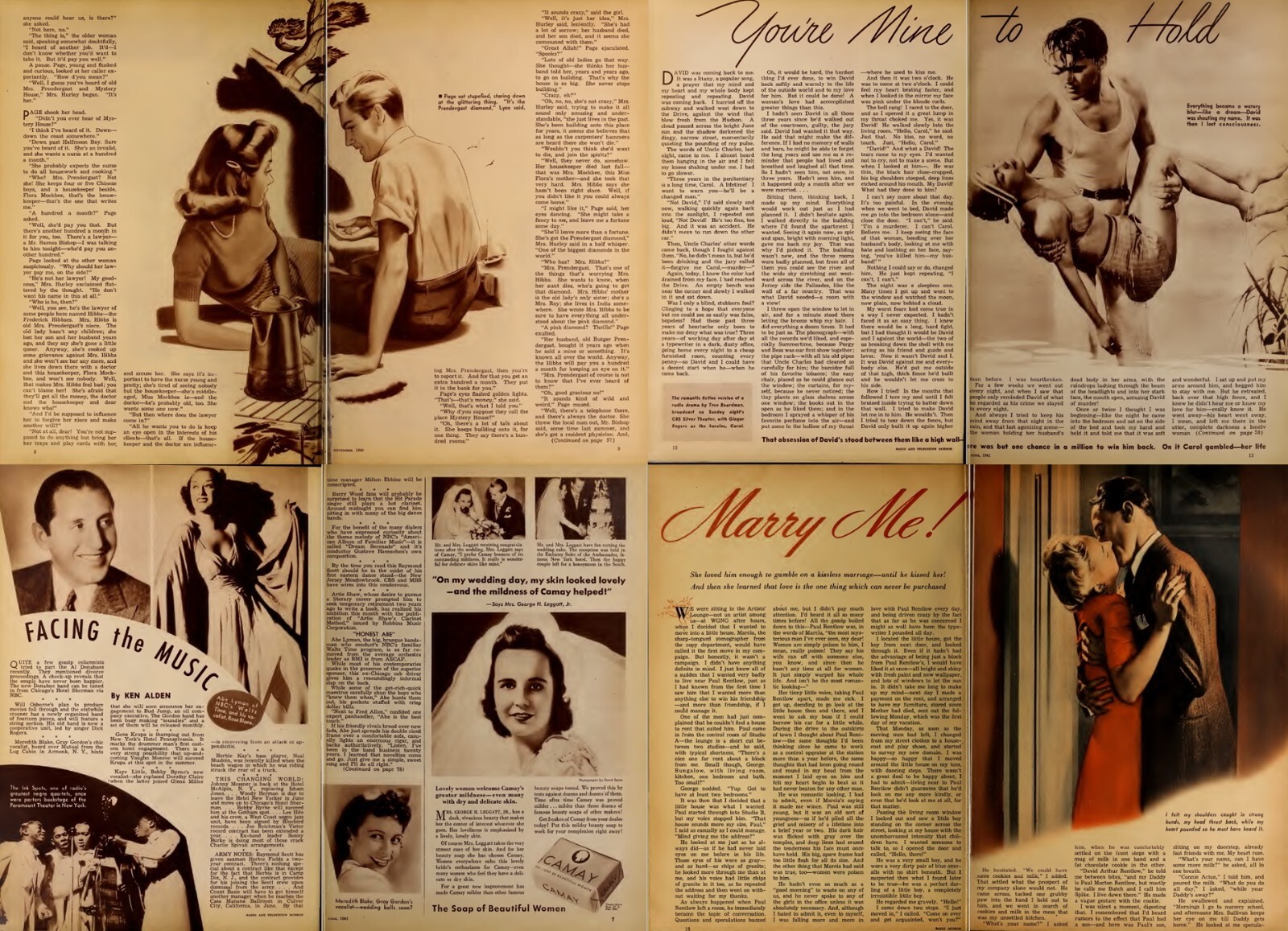 192 Issues of Radio Mirror – TV Radio Cinema Magazine Vol.1 (1933-1949) on DVD