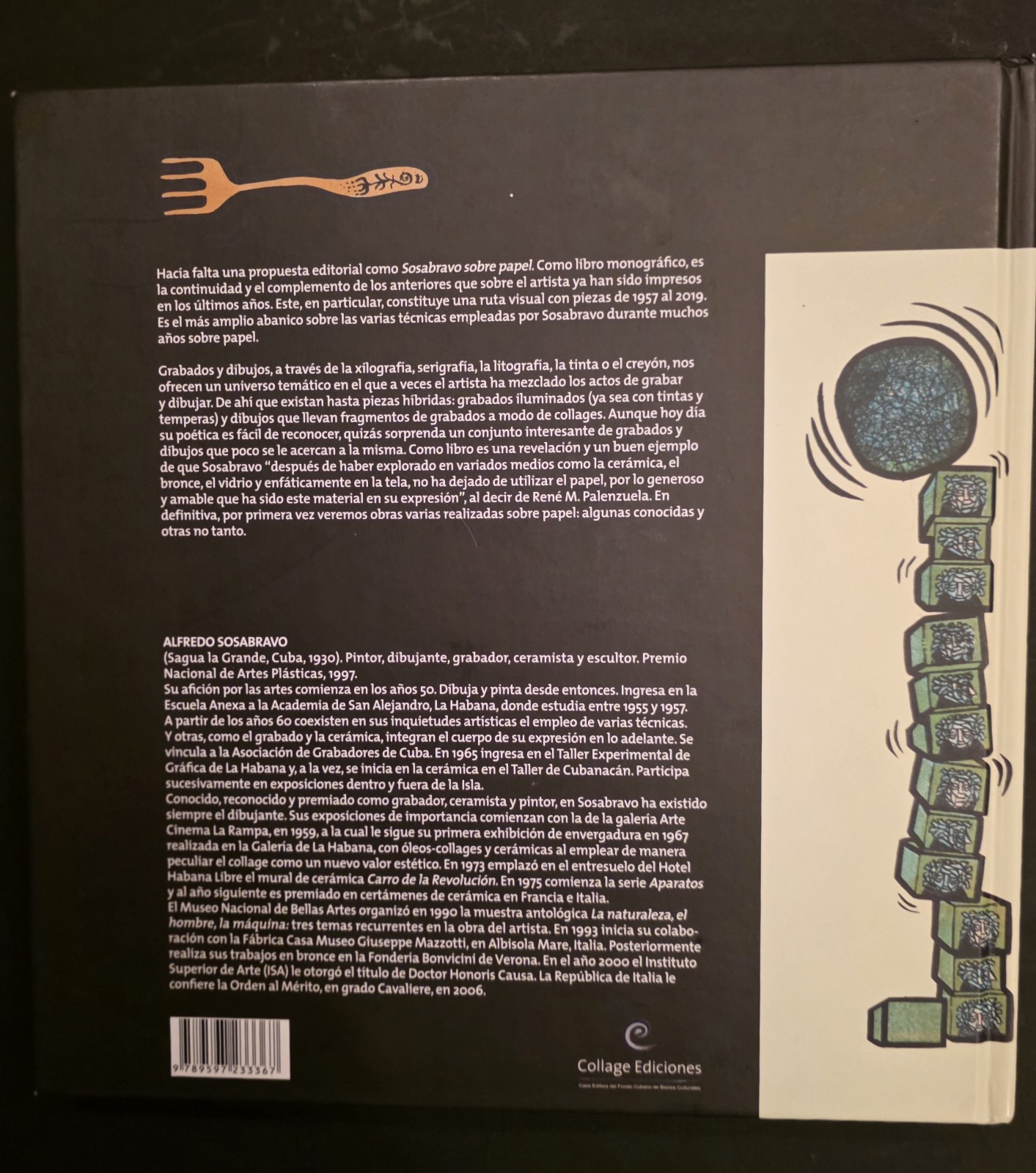 ALFREDO SOSABRAVO #2 Rare CUBAN 367-page Book about Iconic CUBA Pop Artist