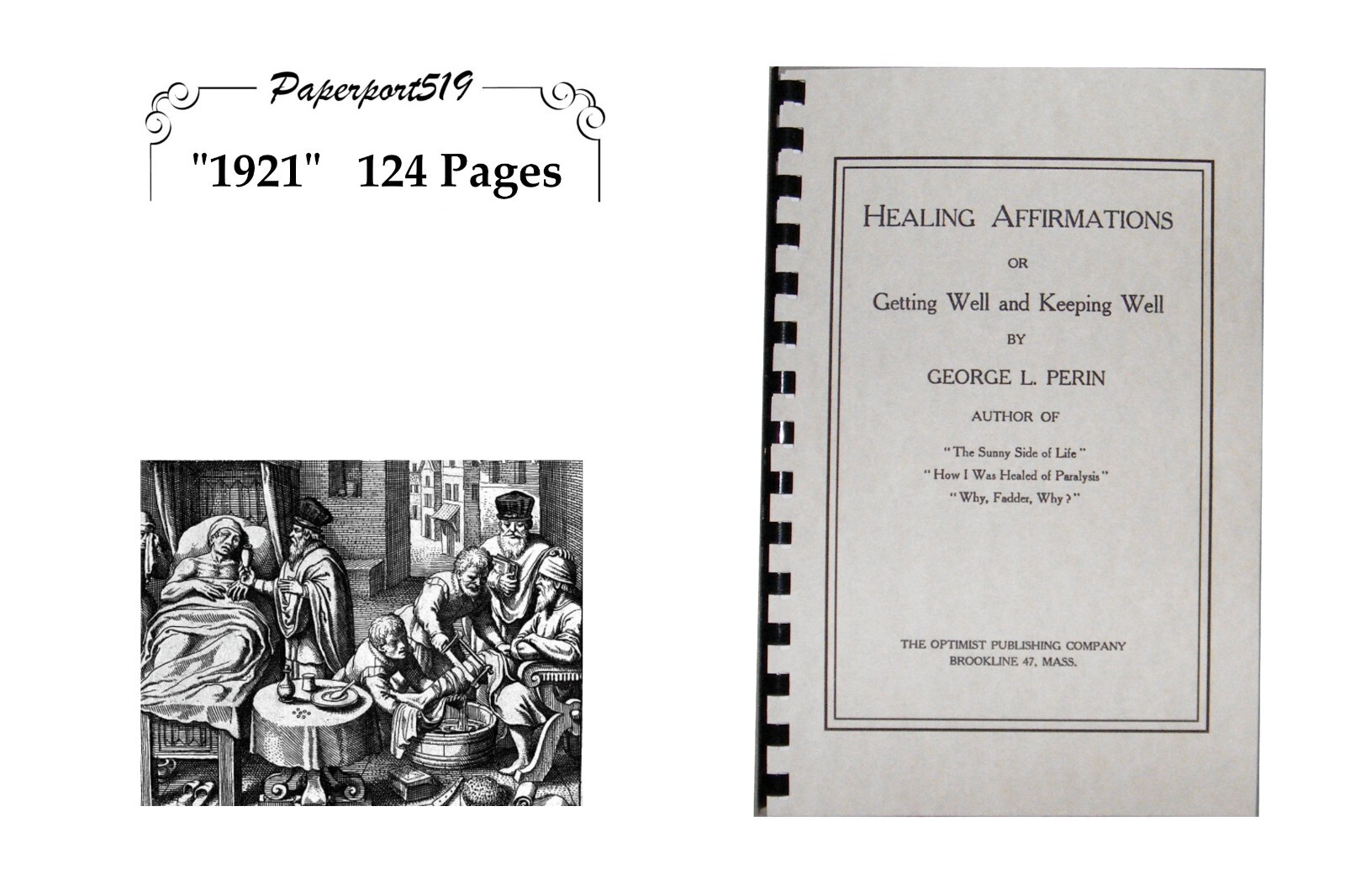 Healing Affirmations «1921» 124 Pages
