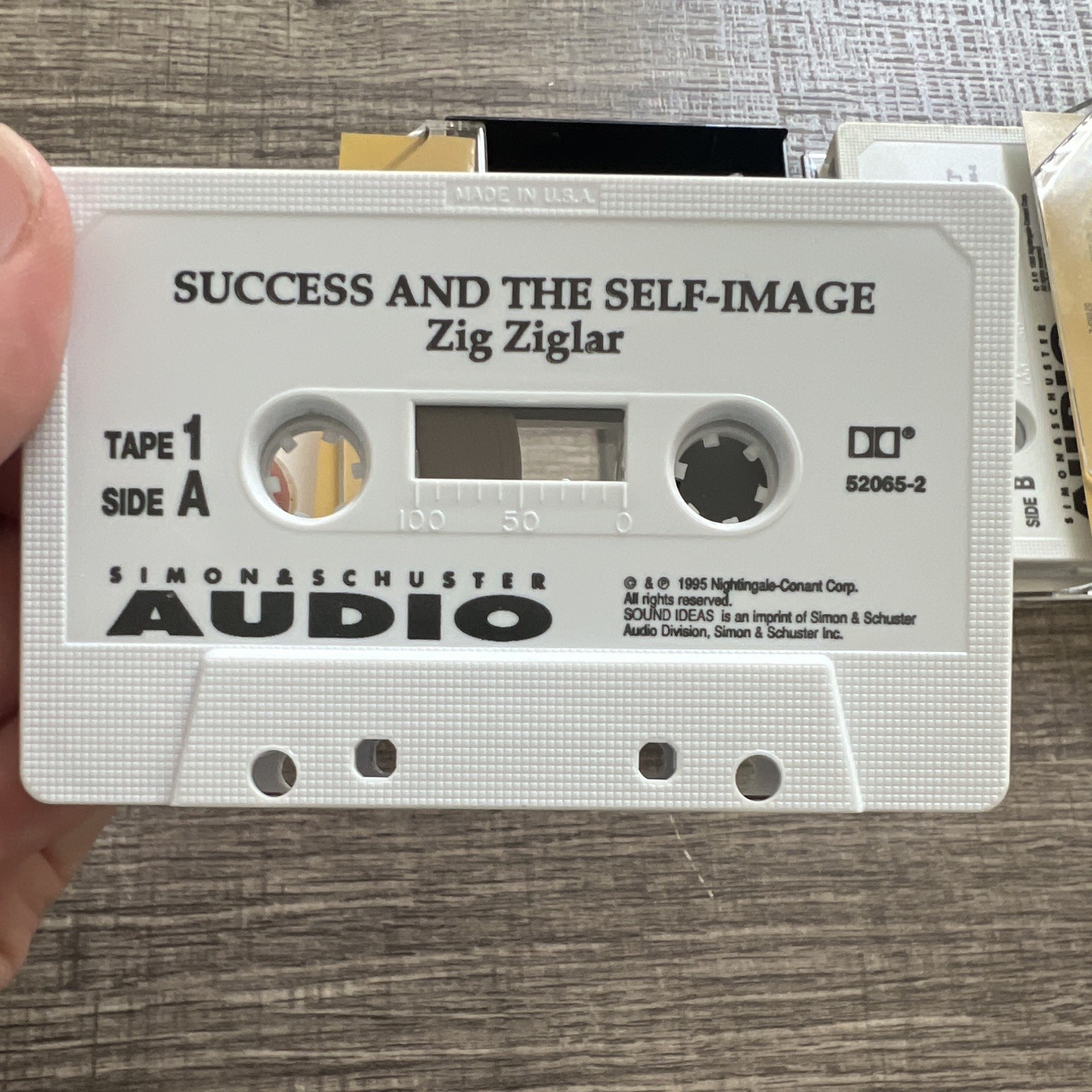 Simon & Schuster Audio Success and the Self-Image Zig Ziglar 2 Cassettes