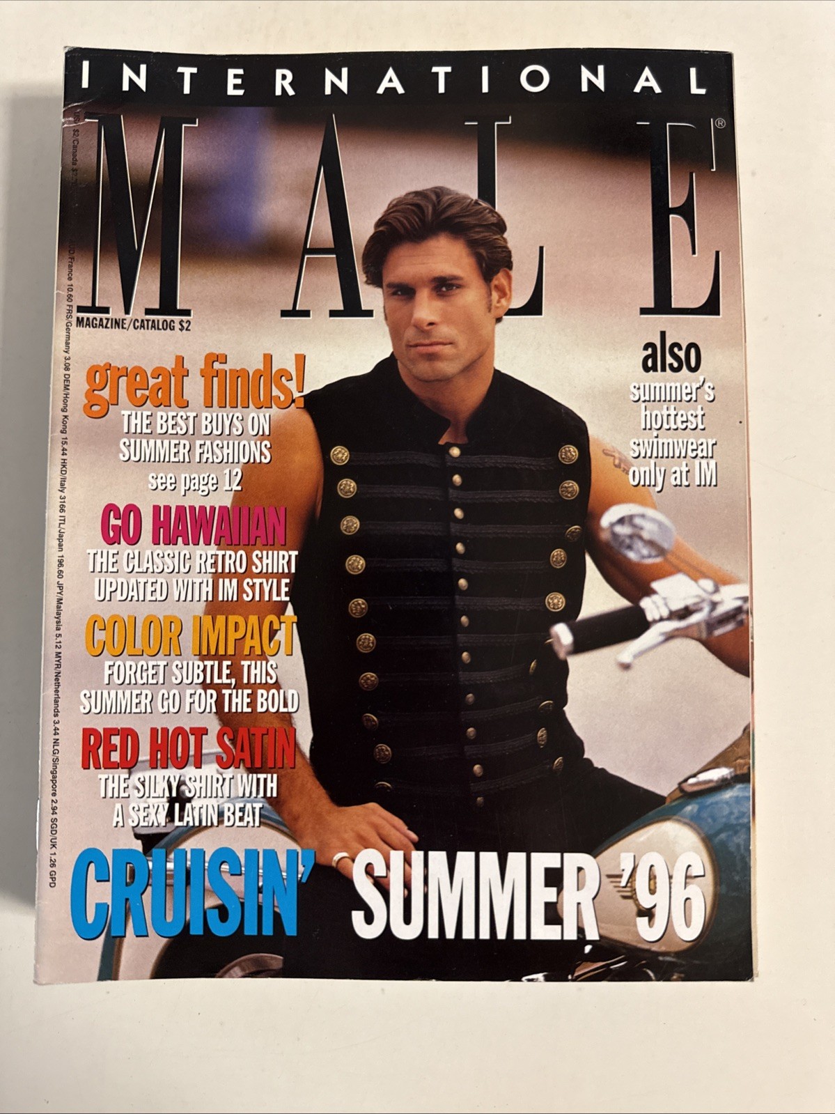 INTERNATIONAL MALE catalog 1996 lot of 13 issues- Gay Interest-Men’s Fashion