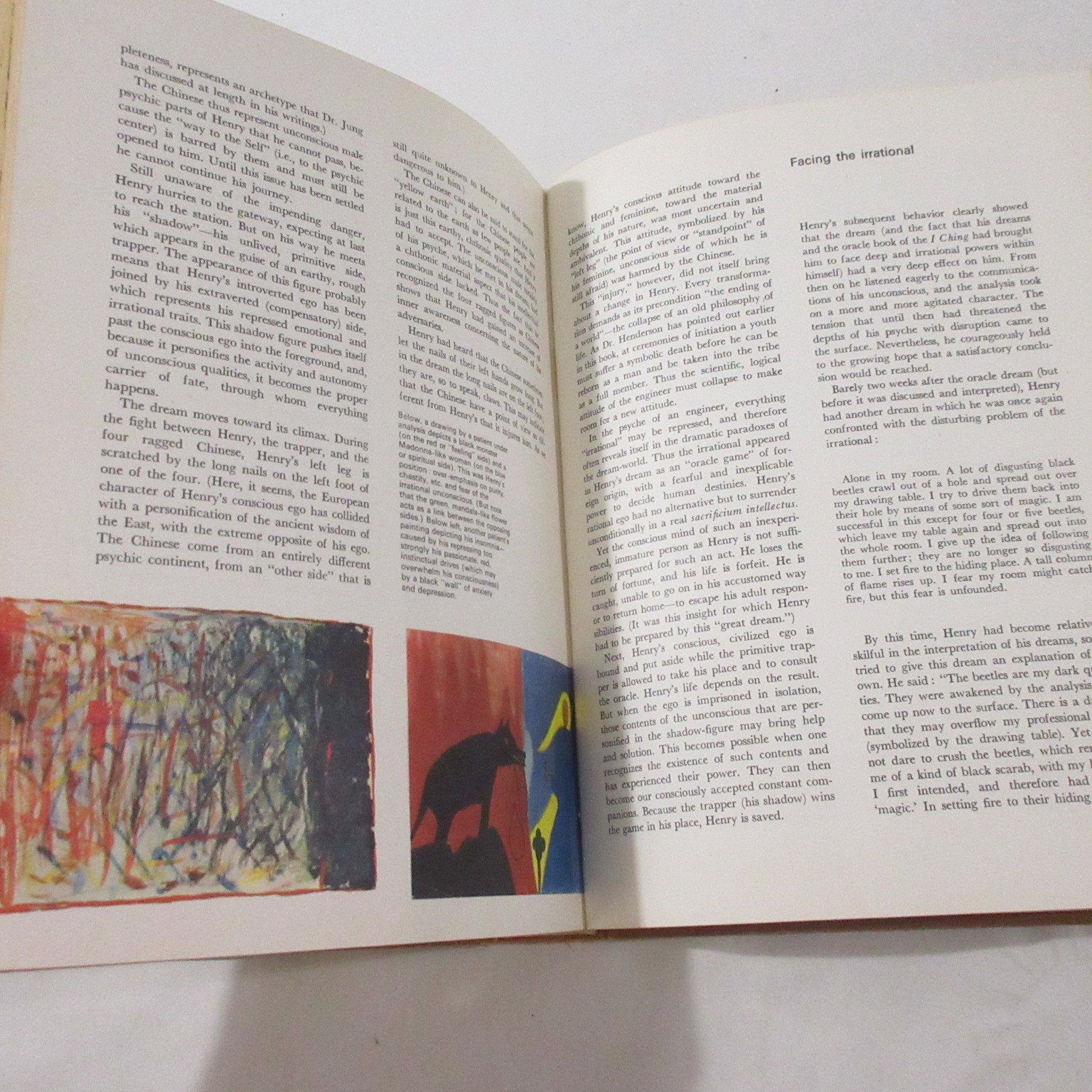 Man and His Symbols Carl G. Jung Hardcover 1964 First Edition Psychology Spirit