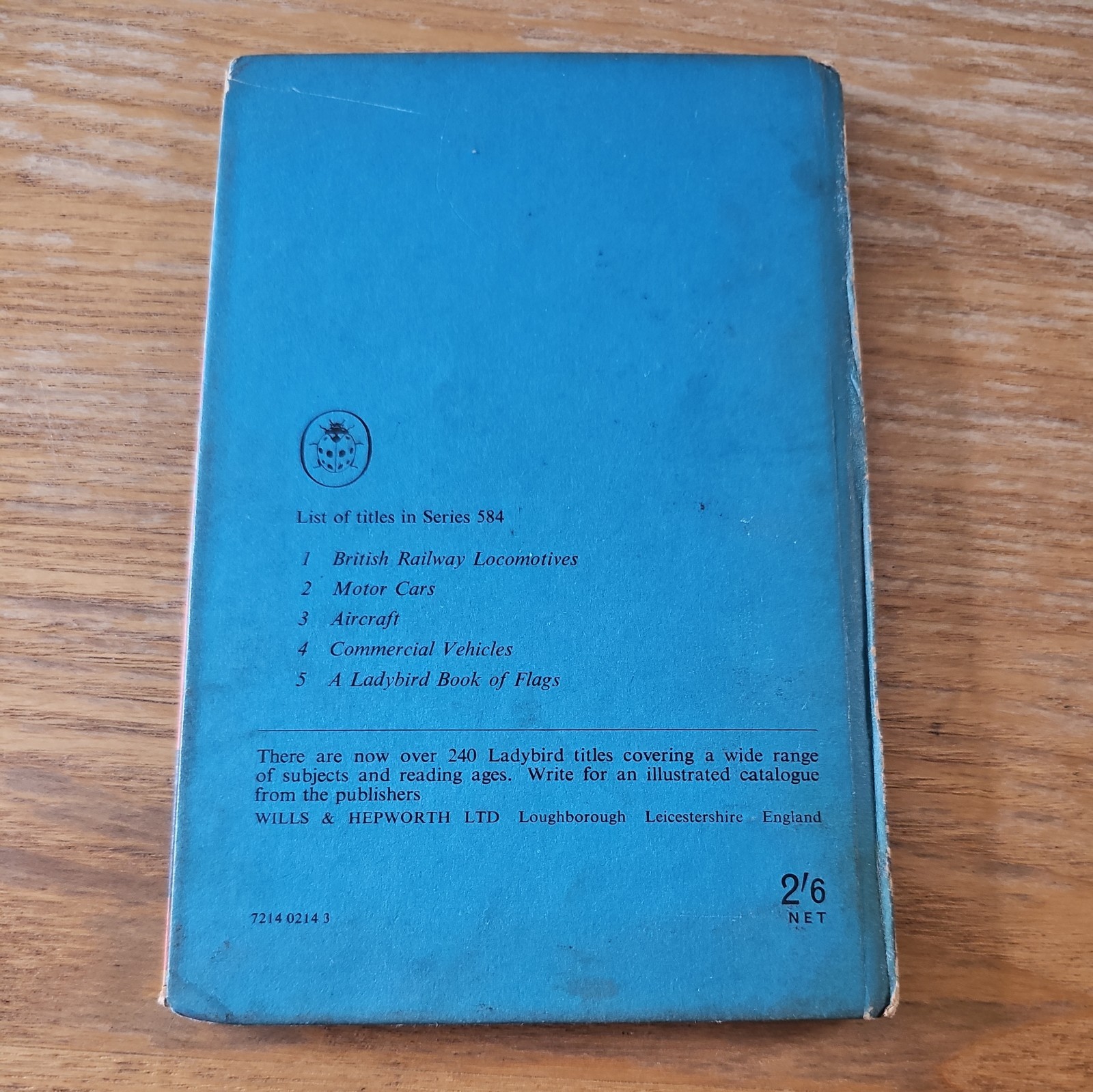 A Ladybird Book Of Flags Series 584 1st Edition David Carey J H Wingfield M8