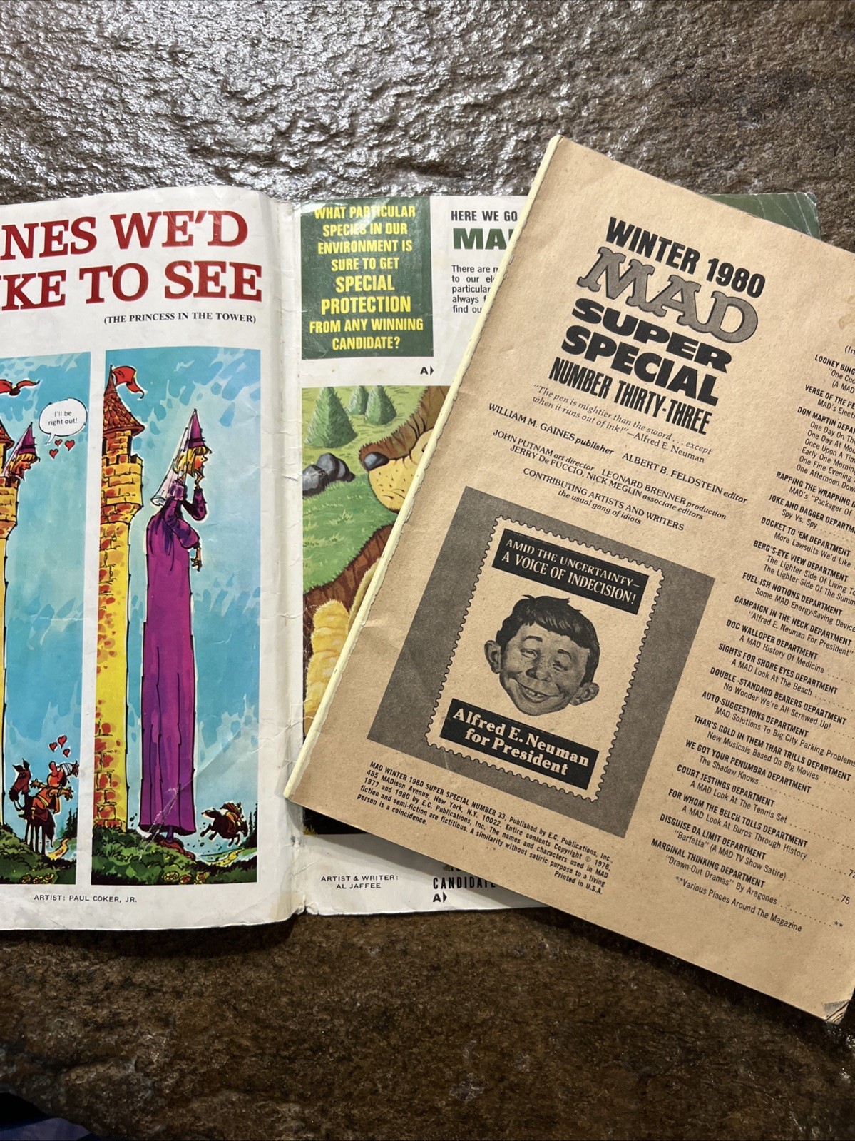 MAD Magazine – 1980 Winter Super Special Issue Number Thirty Three