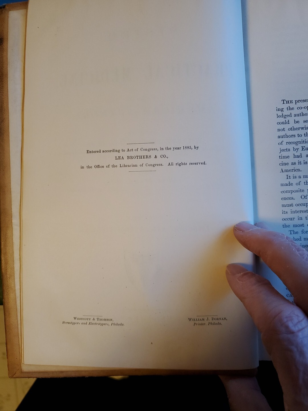 A System Of Medicine Pepper Vol 1, 1st General Pathology, Sanitary Science, 1885