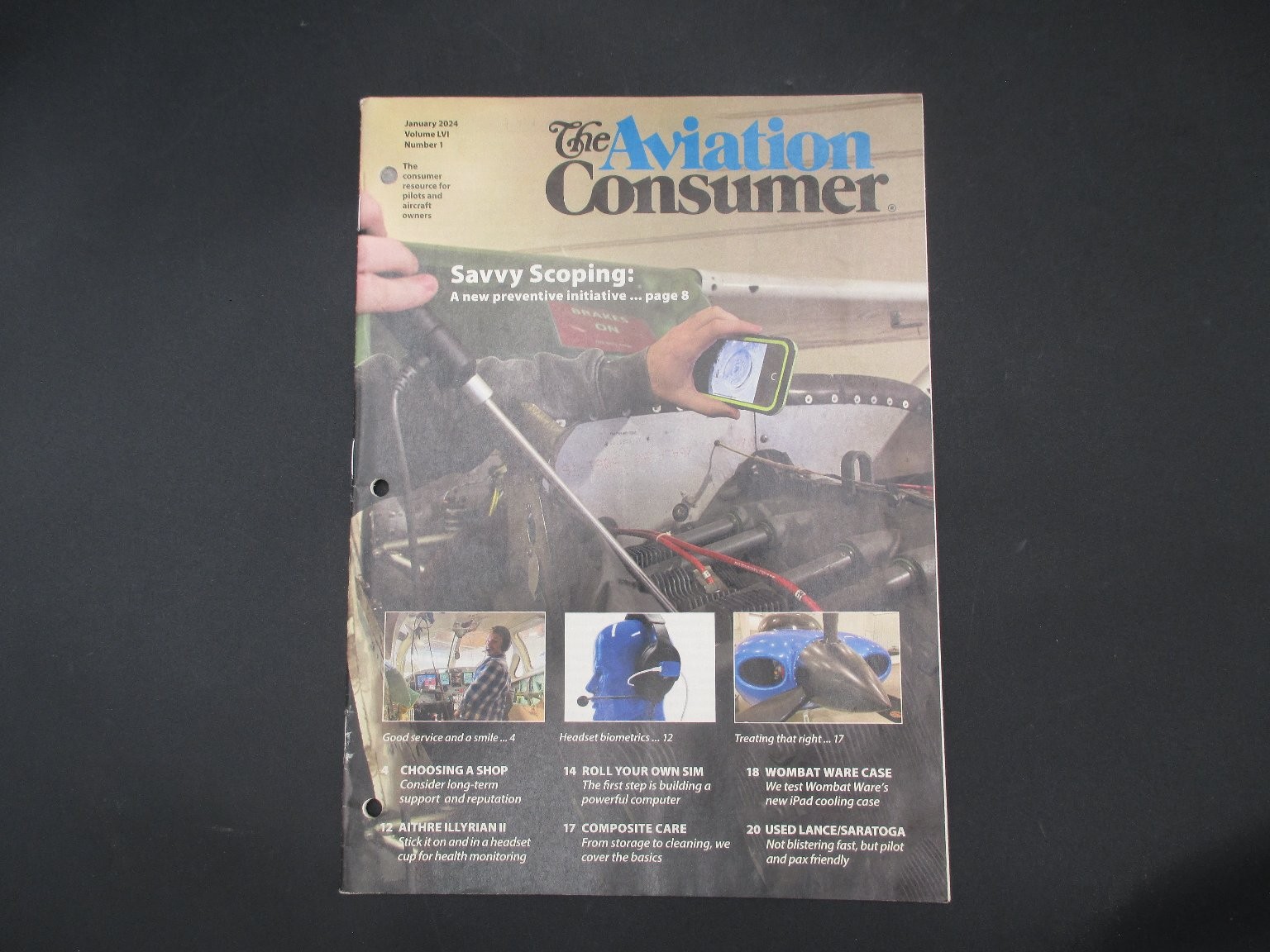 The Aviation Consumer Magazine January 2024 Volume LVI Number 1 Pilot Aircraft