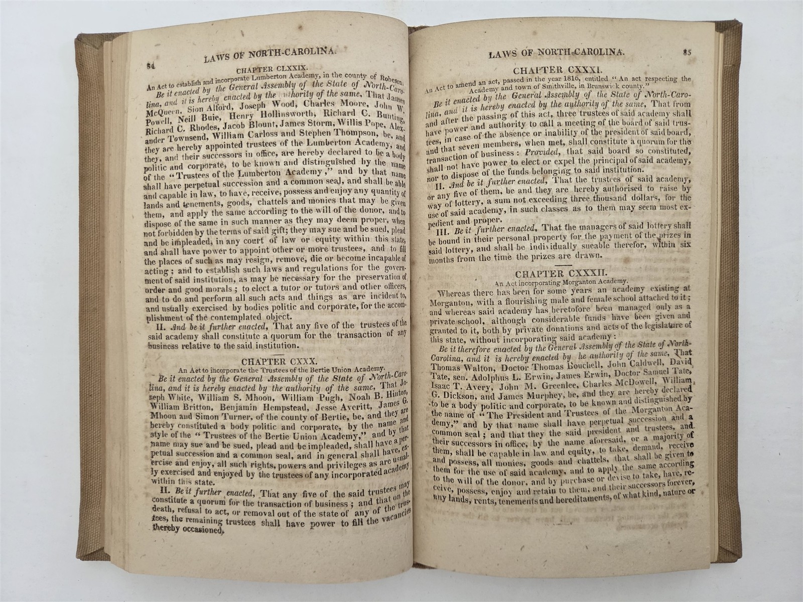 1824 antique NORTH CAROLINA LAW cherokee slavery free person color history