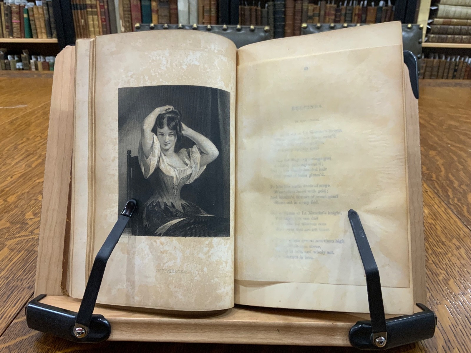 The Gift for 1842 Gift Book 1st Appearance Printing Eleanora by Edgar Allan Poe