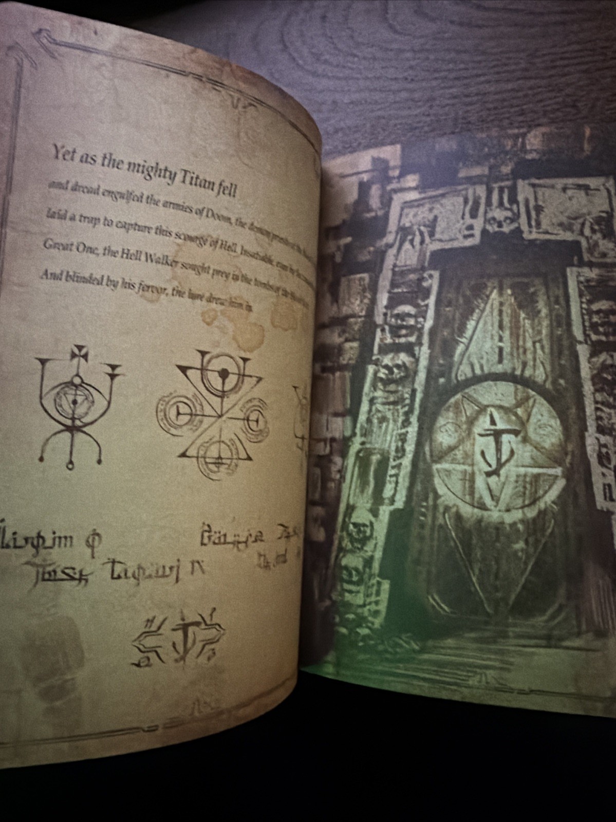 DOOM Eternal – Collector’s Edition Lore Art Book/Journal by ID Software