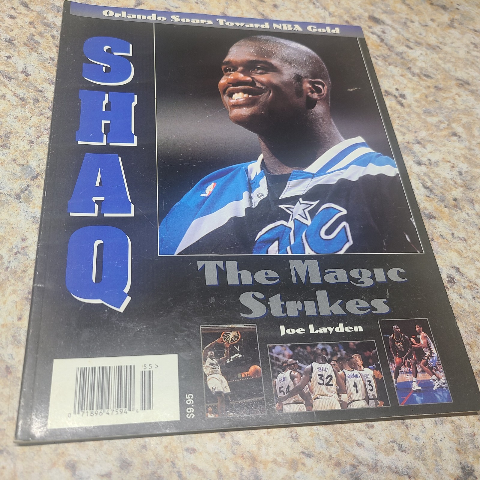 SHAQ – The Magic Strikes Orlando NBA Gold book