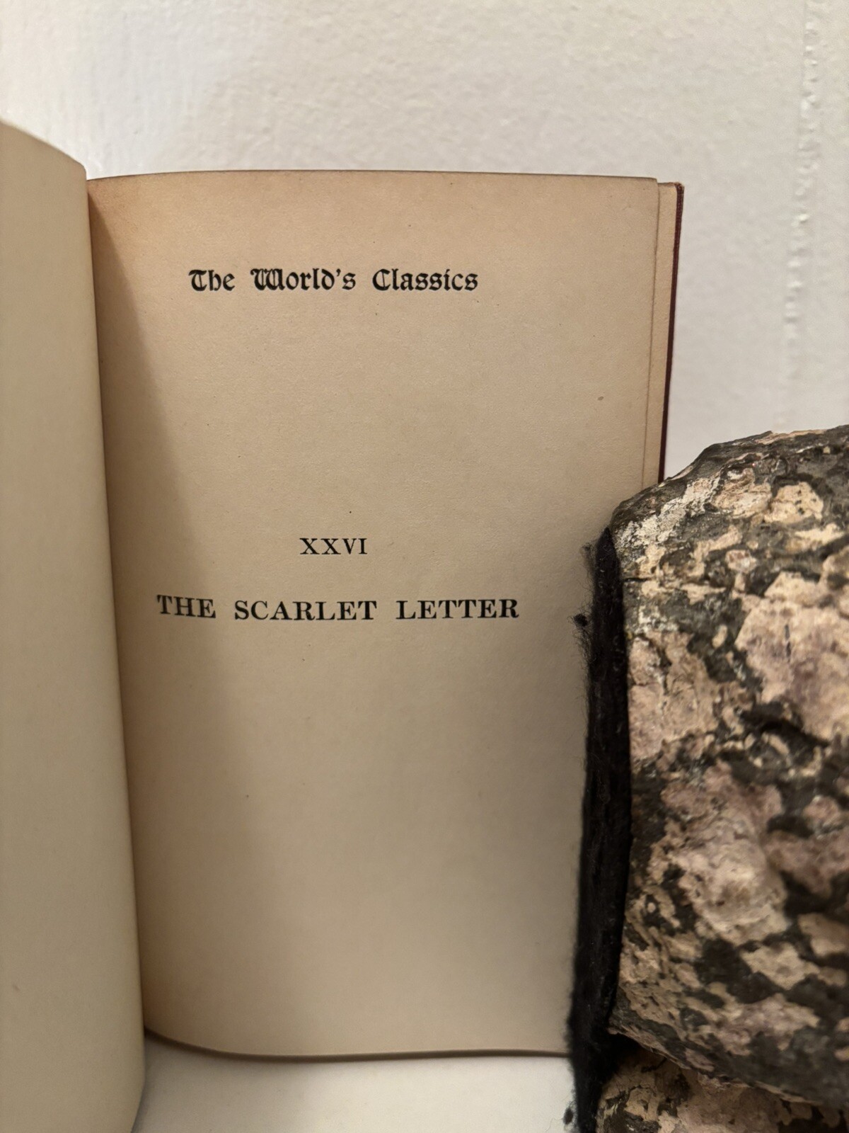 The Scarlet Letter Nathaniel Hawthorne 1923 Gold Gilding Quarter Bound Leather